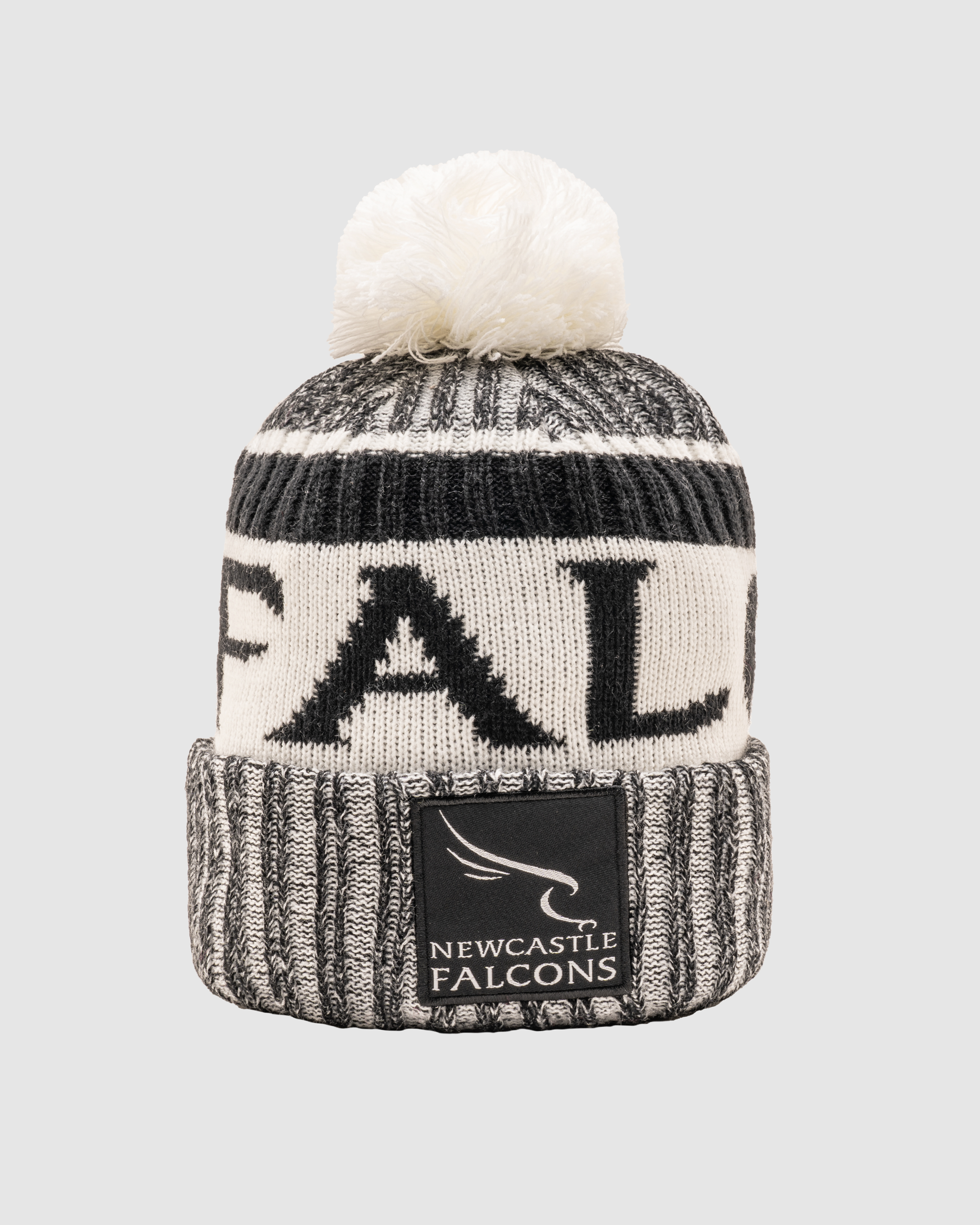 Newcastle Falcons 24/25 Bobble Hat-Black