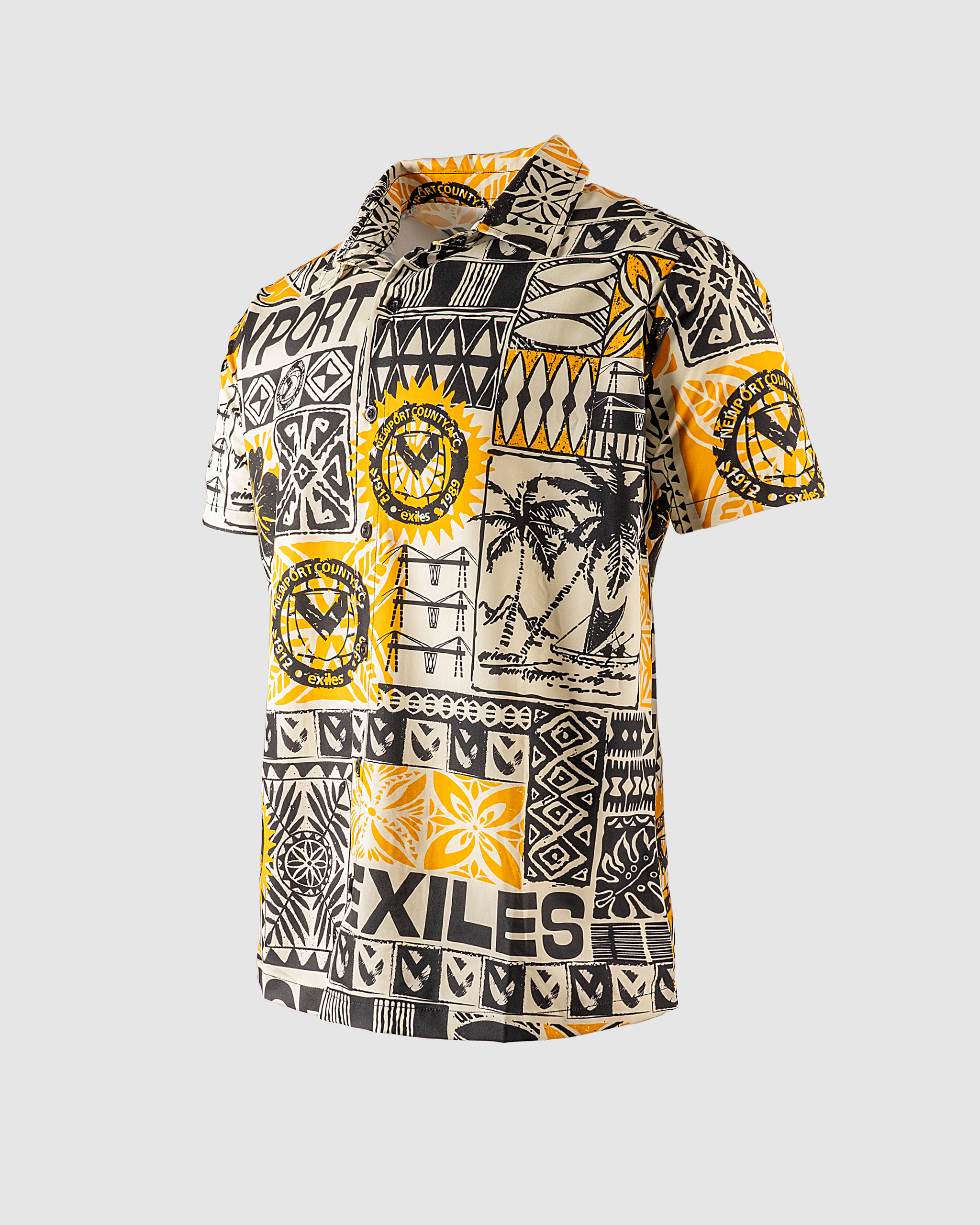 Newport County AFC 24/25 Hawaiian Shirt