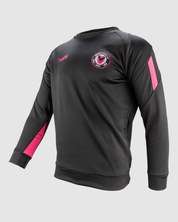 Newport County AFC 24/25 Training Sweatshirt Black/Pink