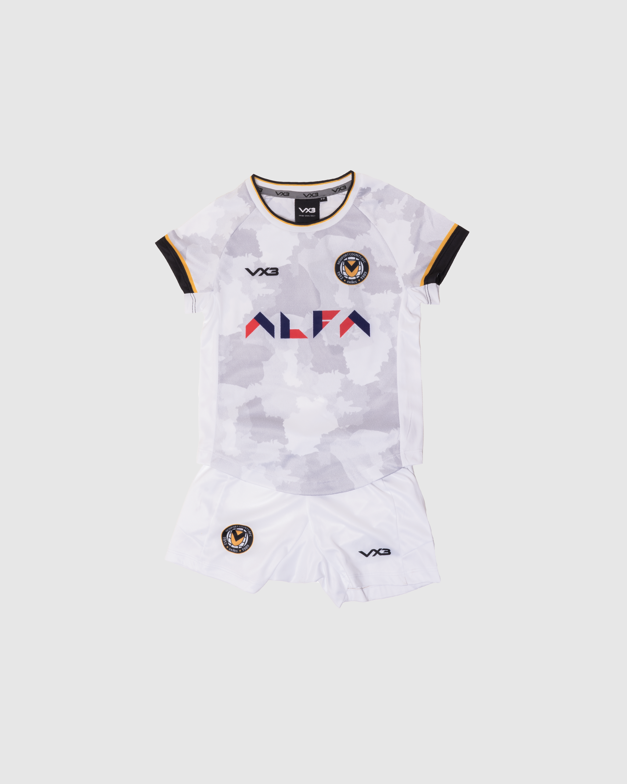Newport County AFC Away Kit Replica 23/24 Infant