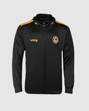 Newport County AFC Zip Up Hoodie Black/Amber 23/24 Youth