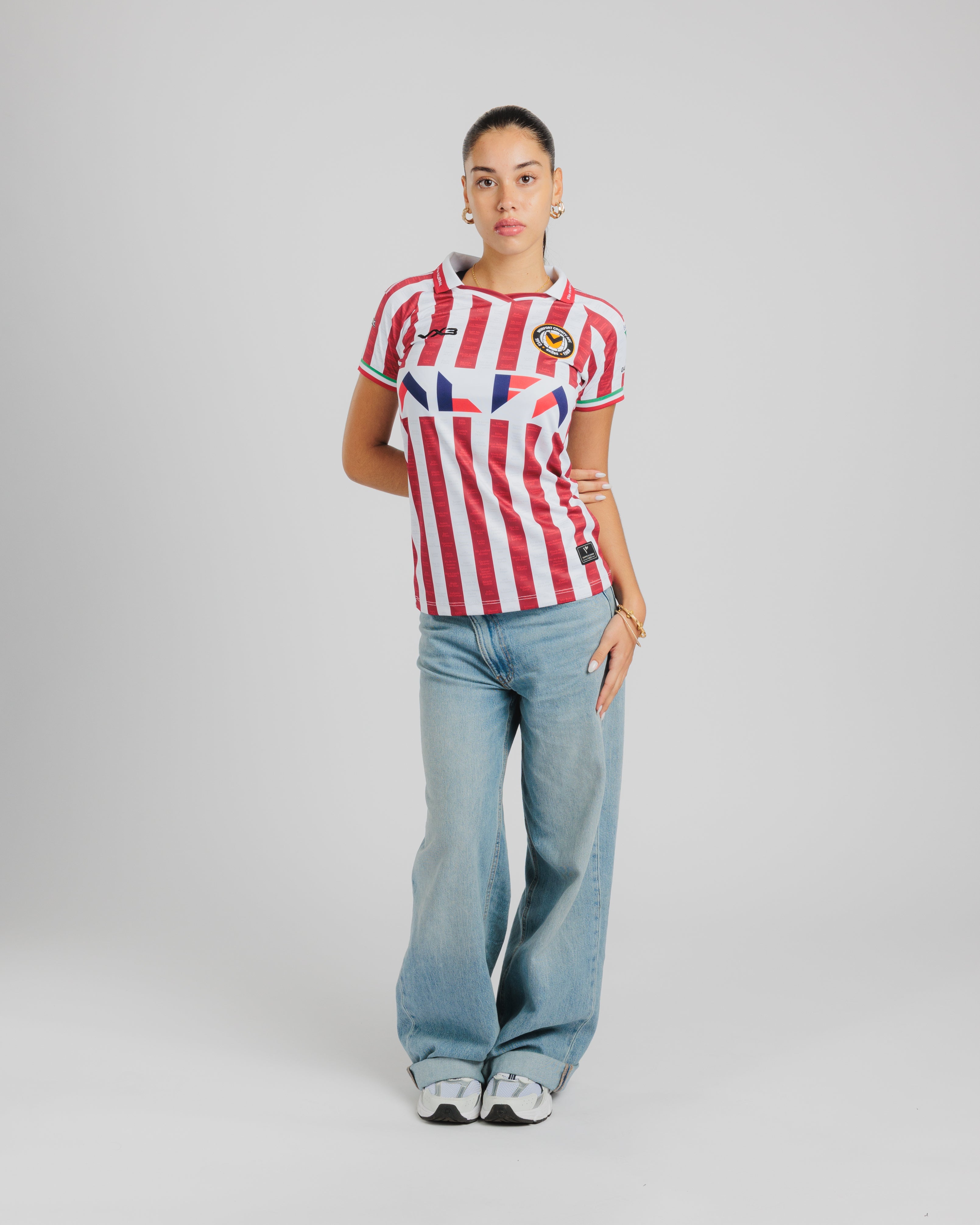 Newport County AFC 25/26 Away Shirt Replica Womens