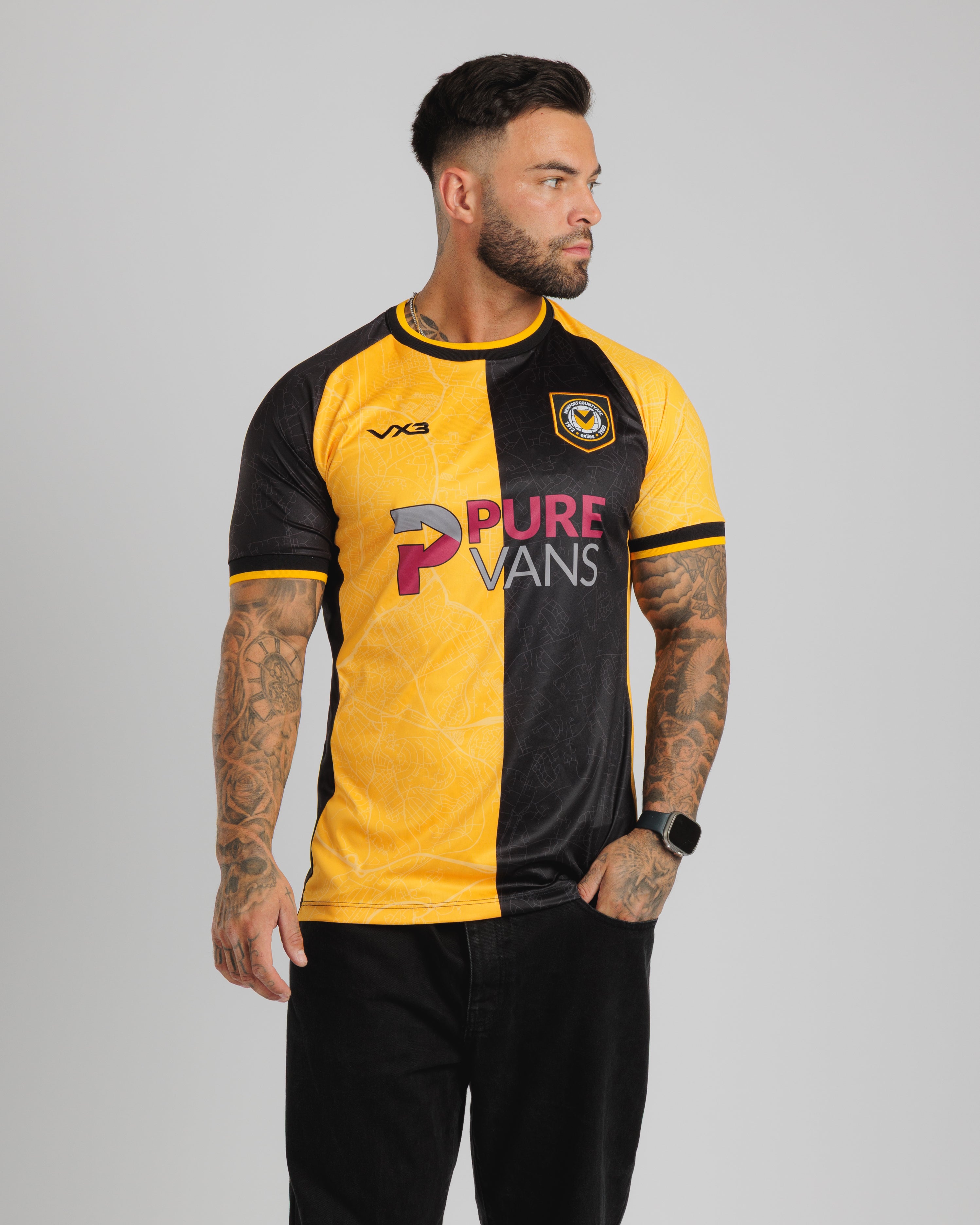 Newport County AFC 25/26 Home Shirt Replica