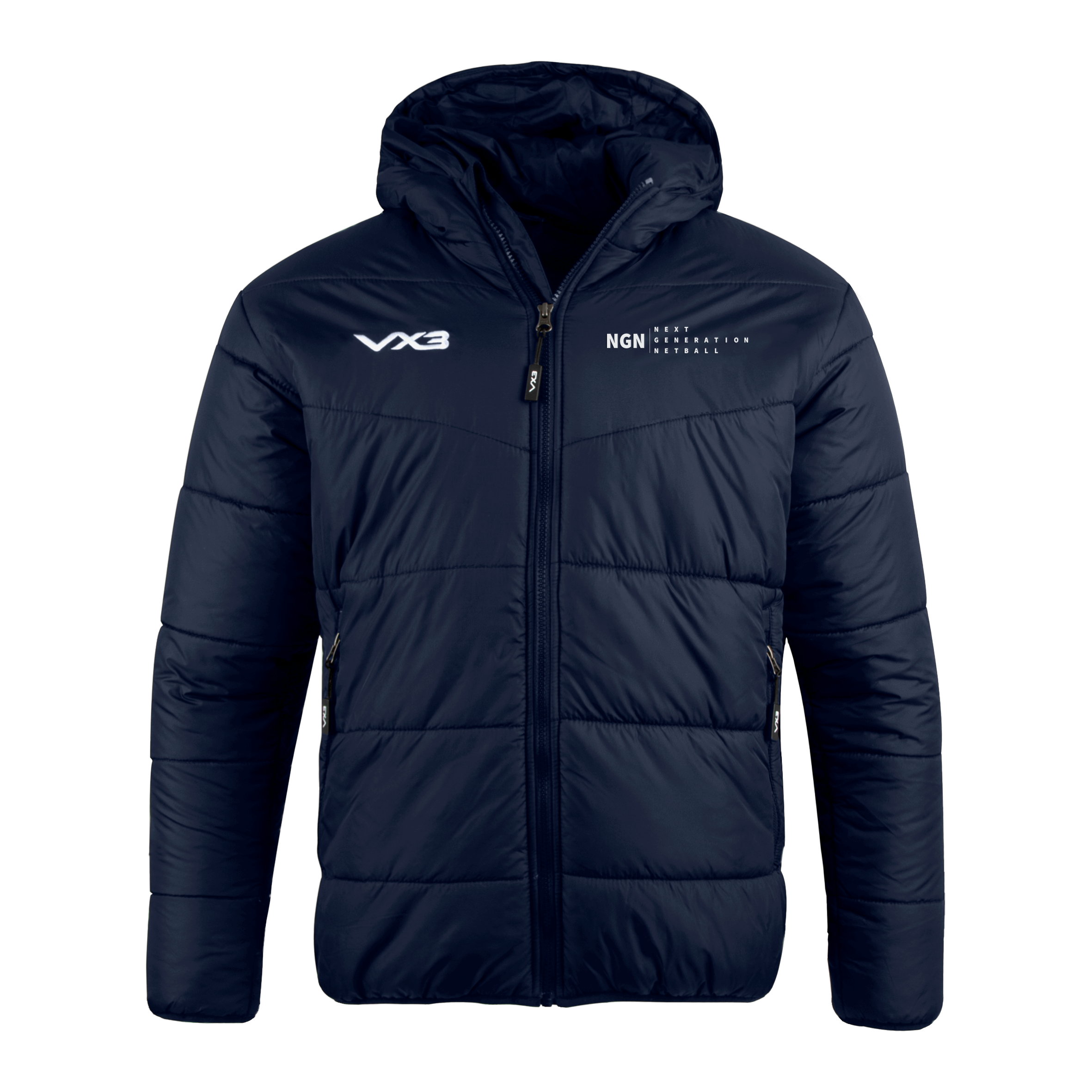 Next Generation Netball Lorica Quilted Jacket Youth