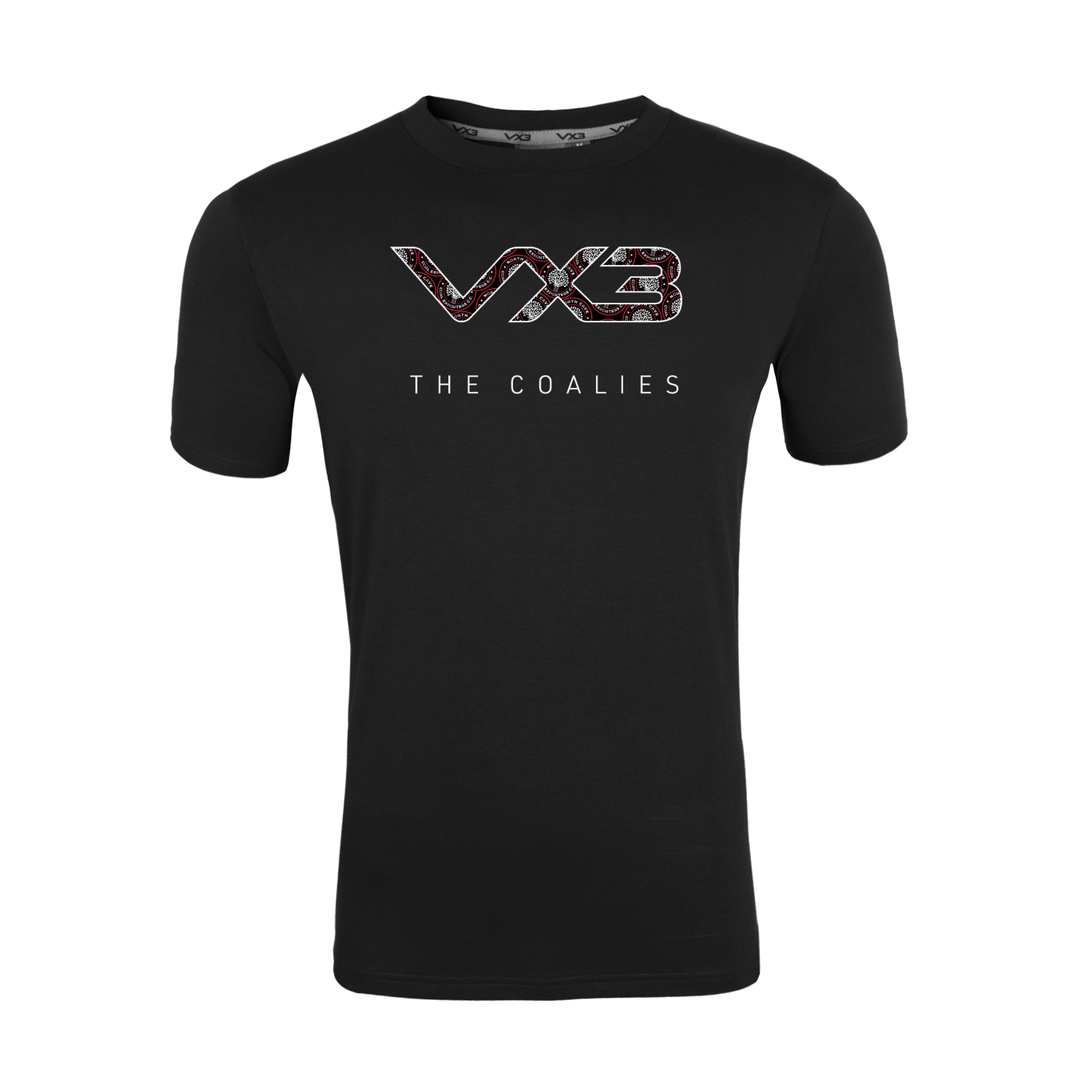 North Cave Coal Exporters Cricket Club Black Invicta Club Tee