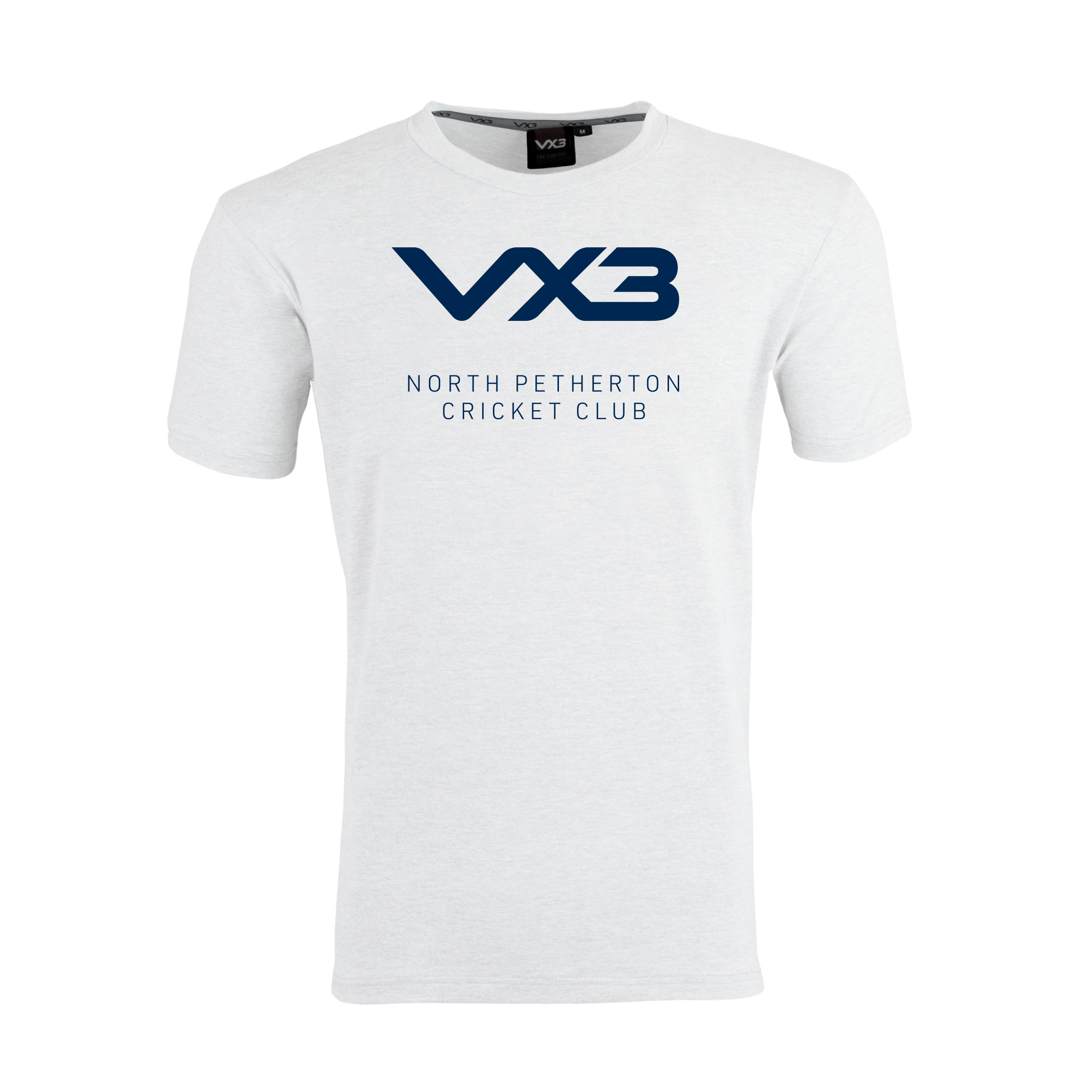 North Petherton Cricket Club White Youth Invicta Club Tee