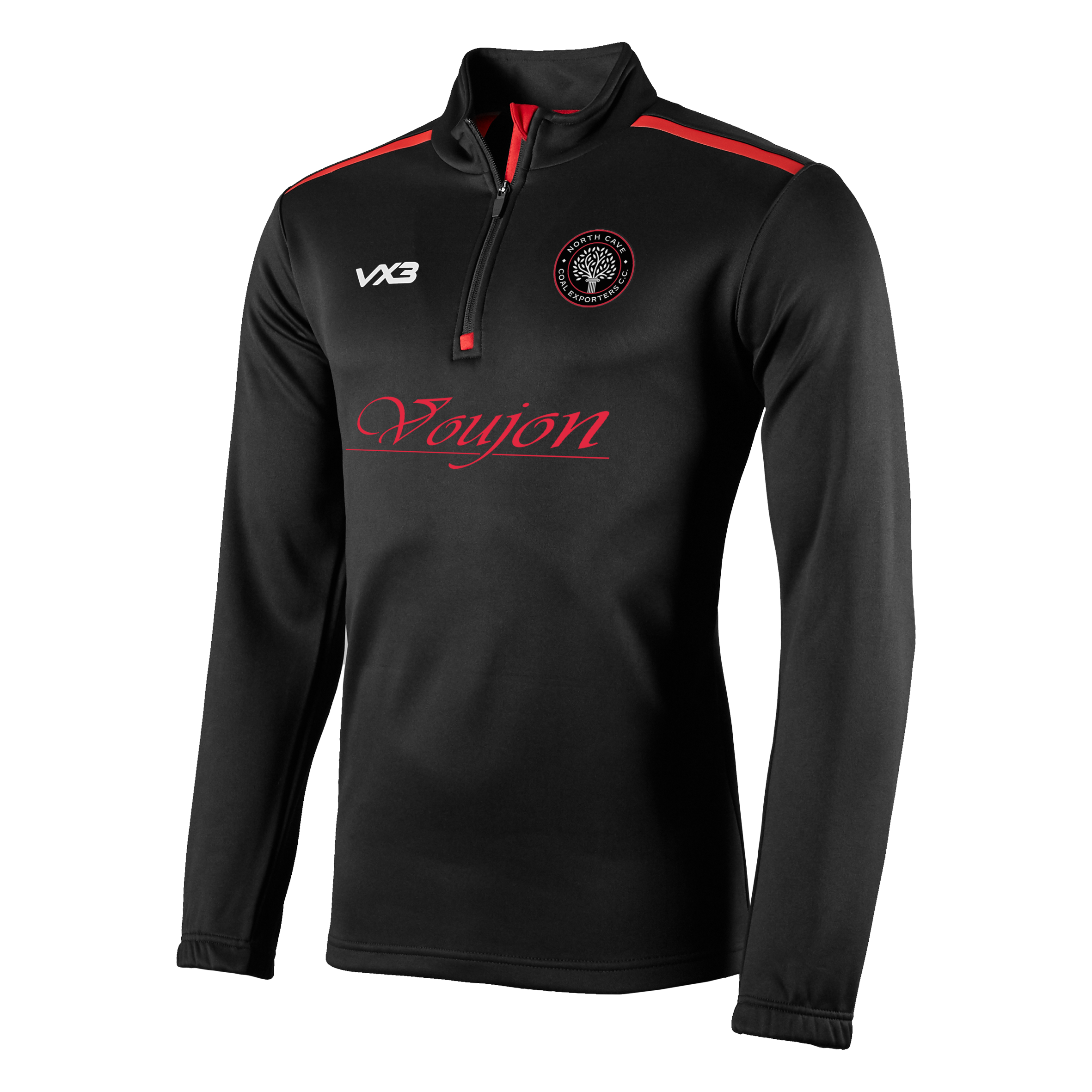 North Cave Coal Exporters Cricket Club Fortis Quarter Zip Sweat