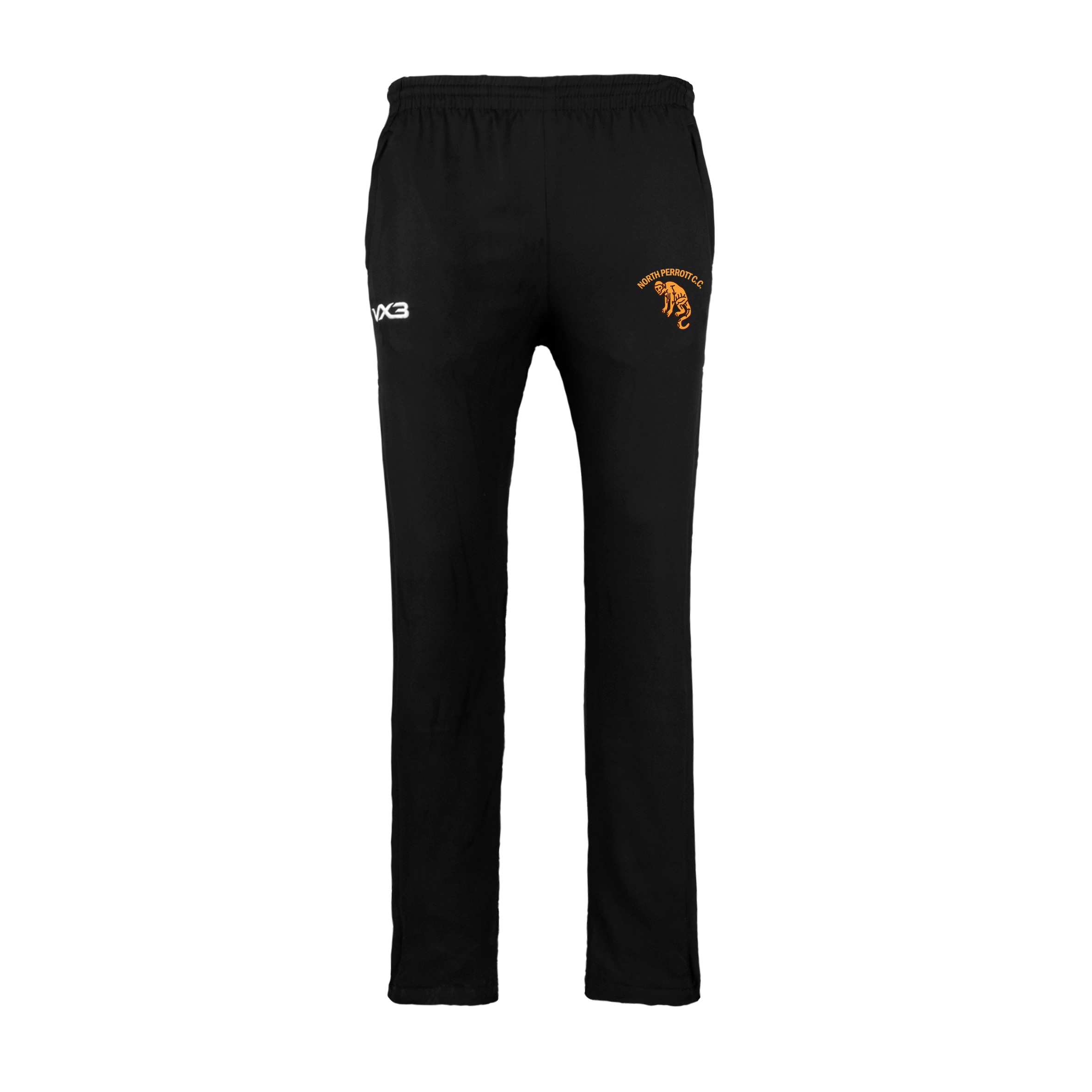 North Perrot Cricket Club Braca Trackpant Black Youth