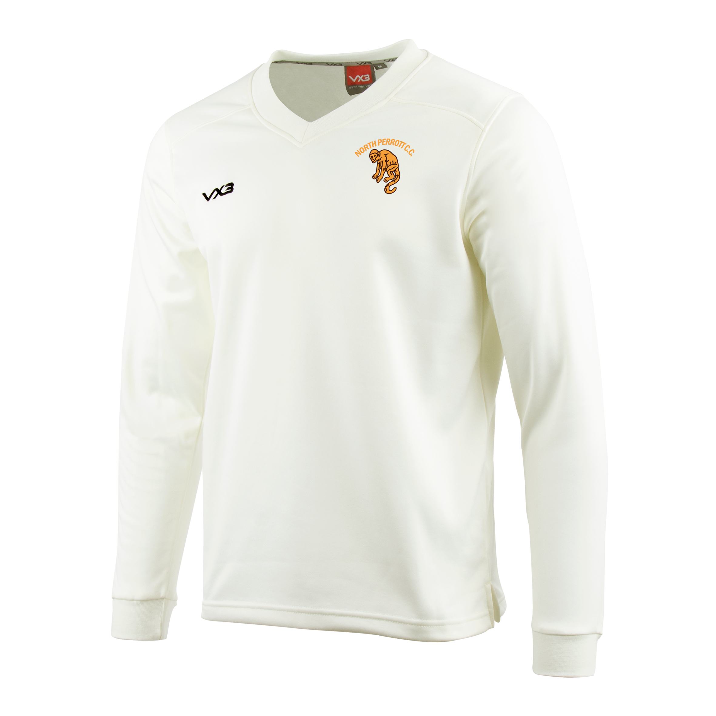North Perrot Cricket Club Cricket Whites Sweatshirt Elite