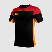 Opus Tee - Black Red Amber