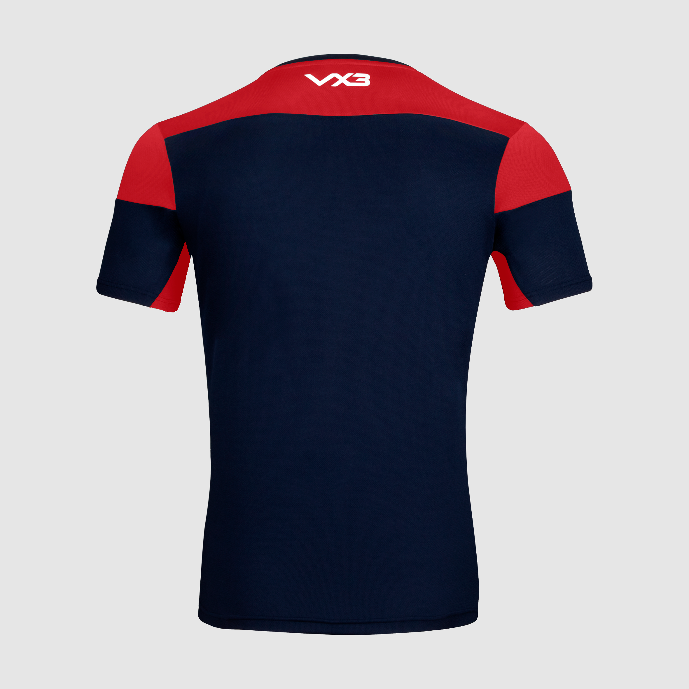 Opus Tee - Navy Red White