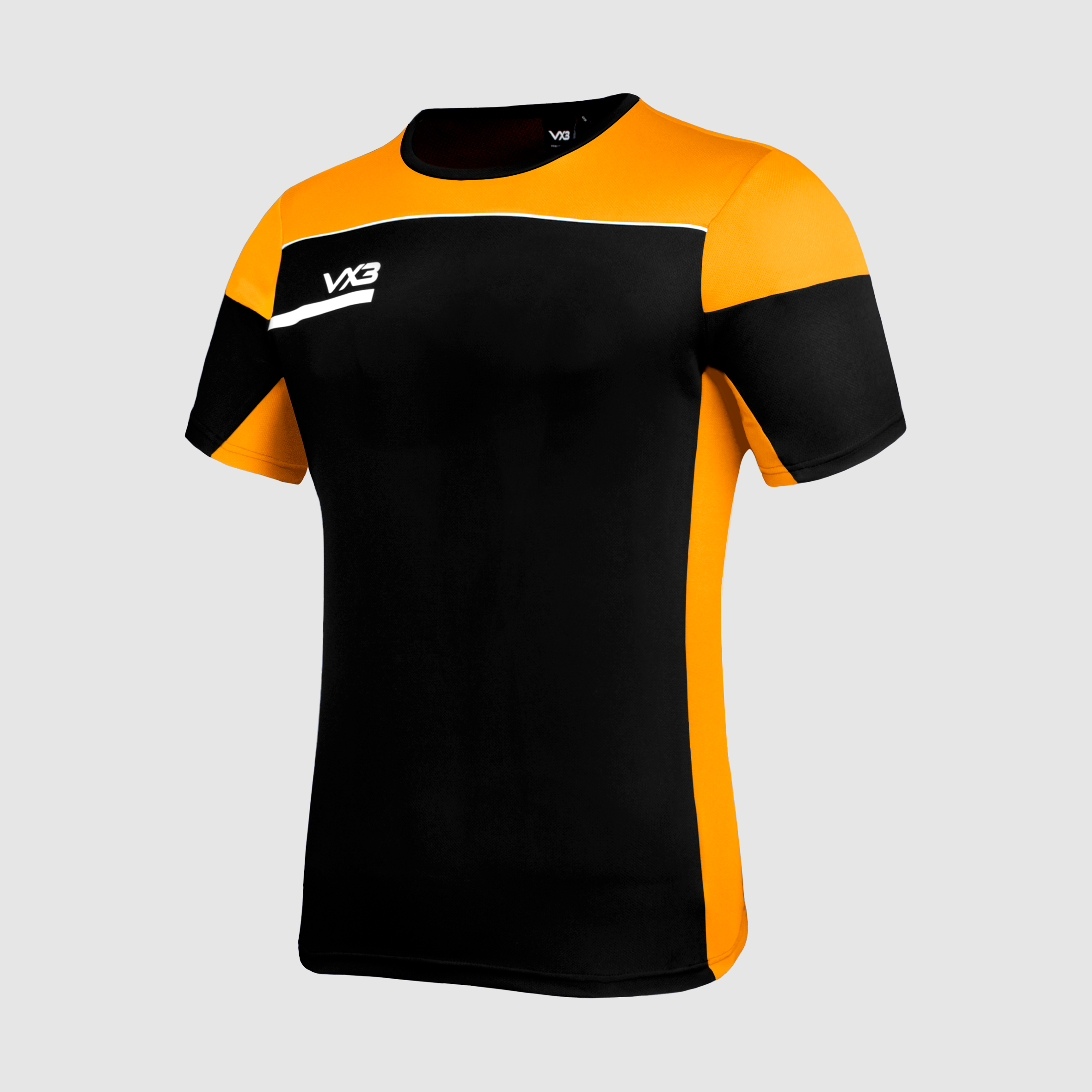Opus Tee - Black Amber White
