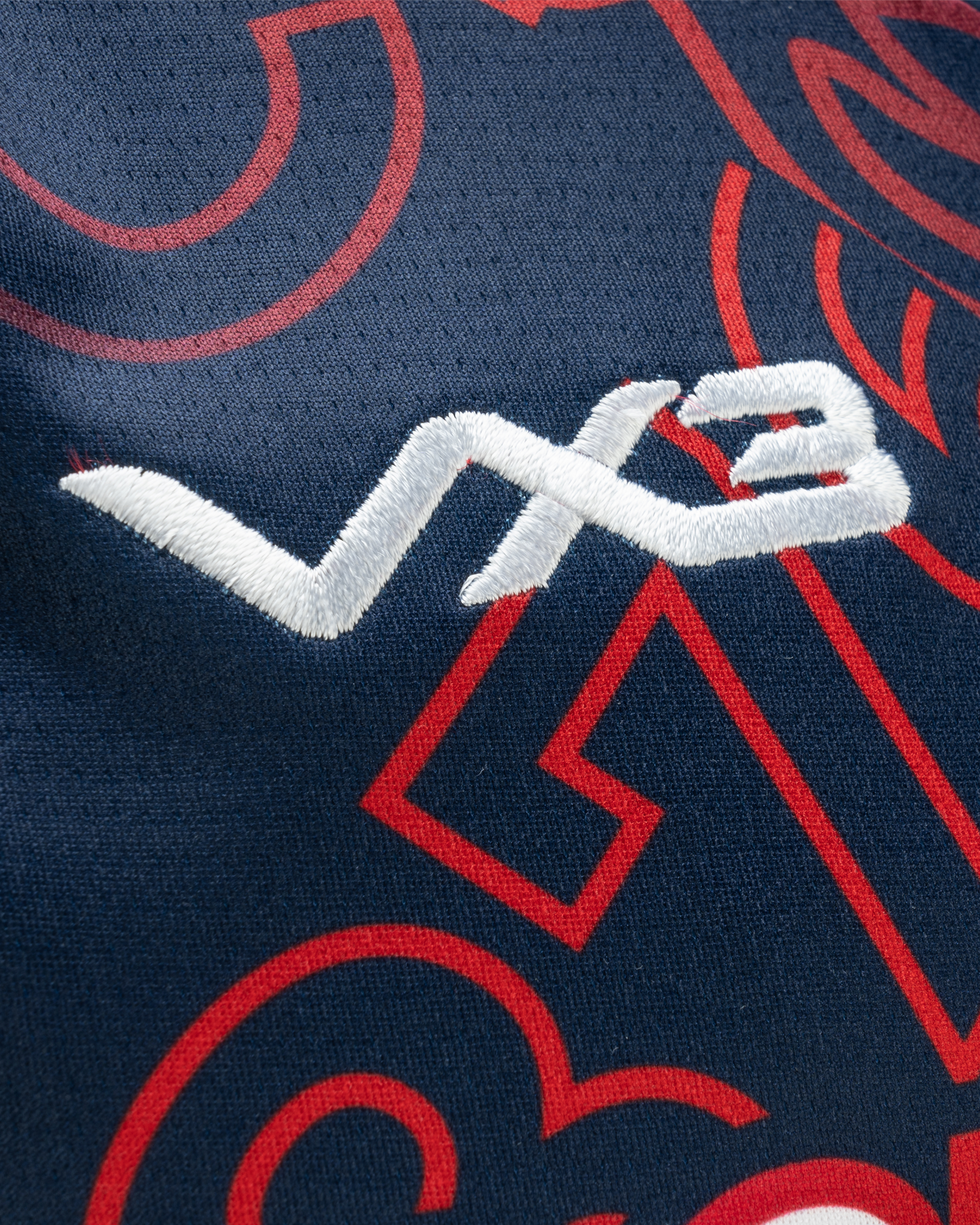 Oldham RLFC 2025 Elite Basketball Vest Navy/Red