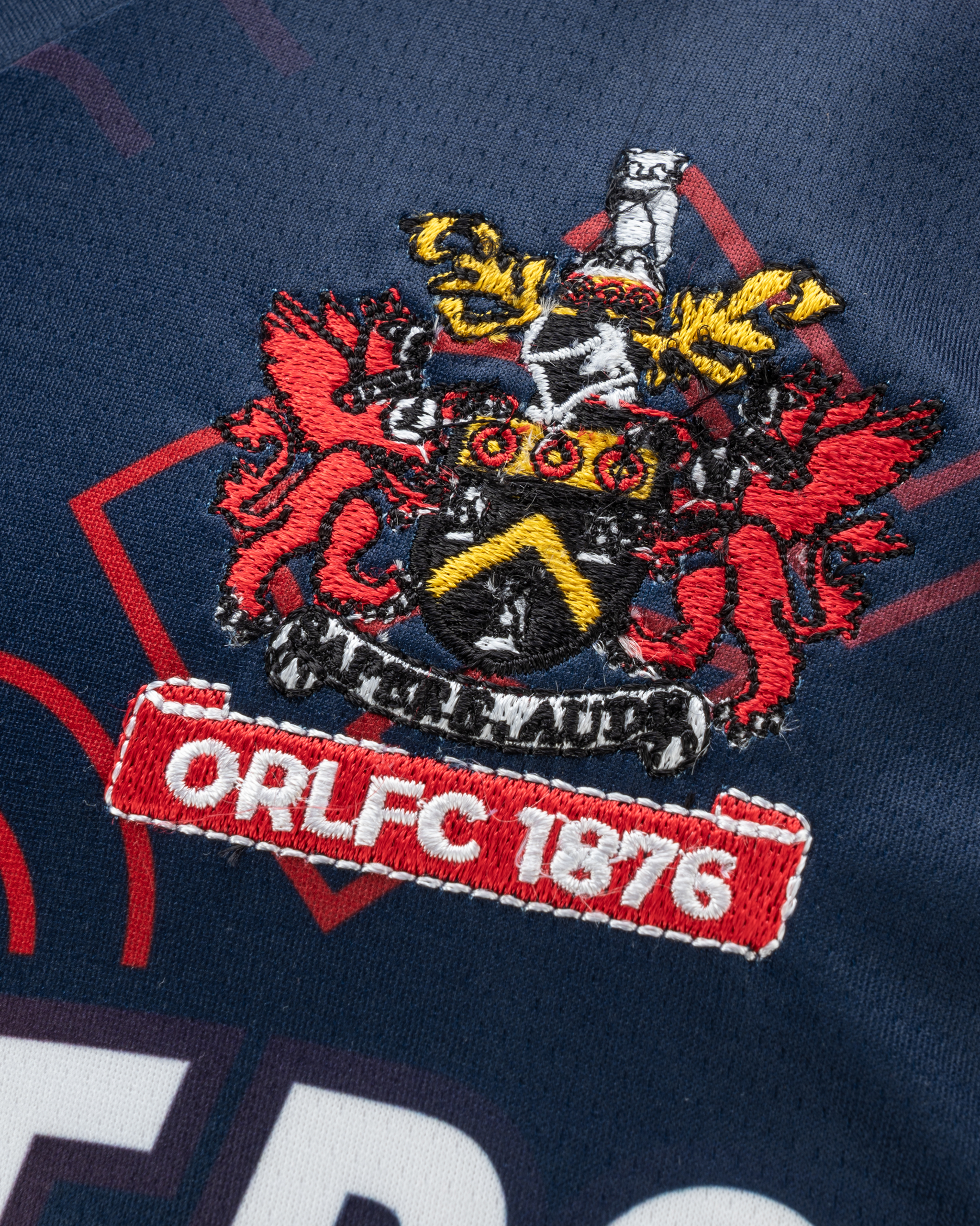 Oldham RLFC 2025 Elite Basketball Vest Navy/Red