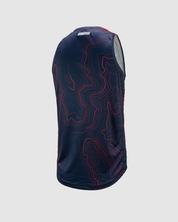 Oldham RLFC 2025 Quadrigo Training Vest Navy/Red