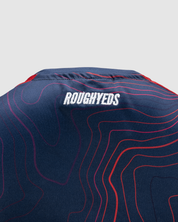 Oldham RLFC 2025 Quadrigo Training Vest Navy/Red