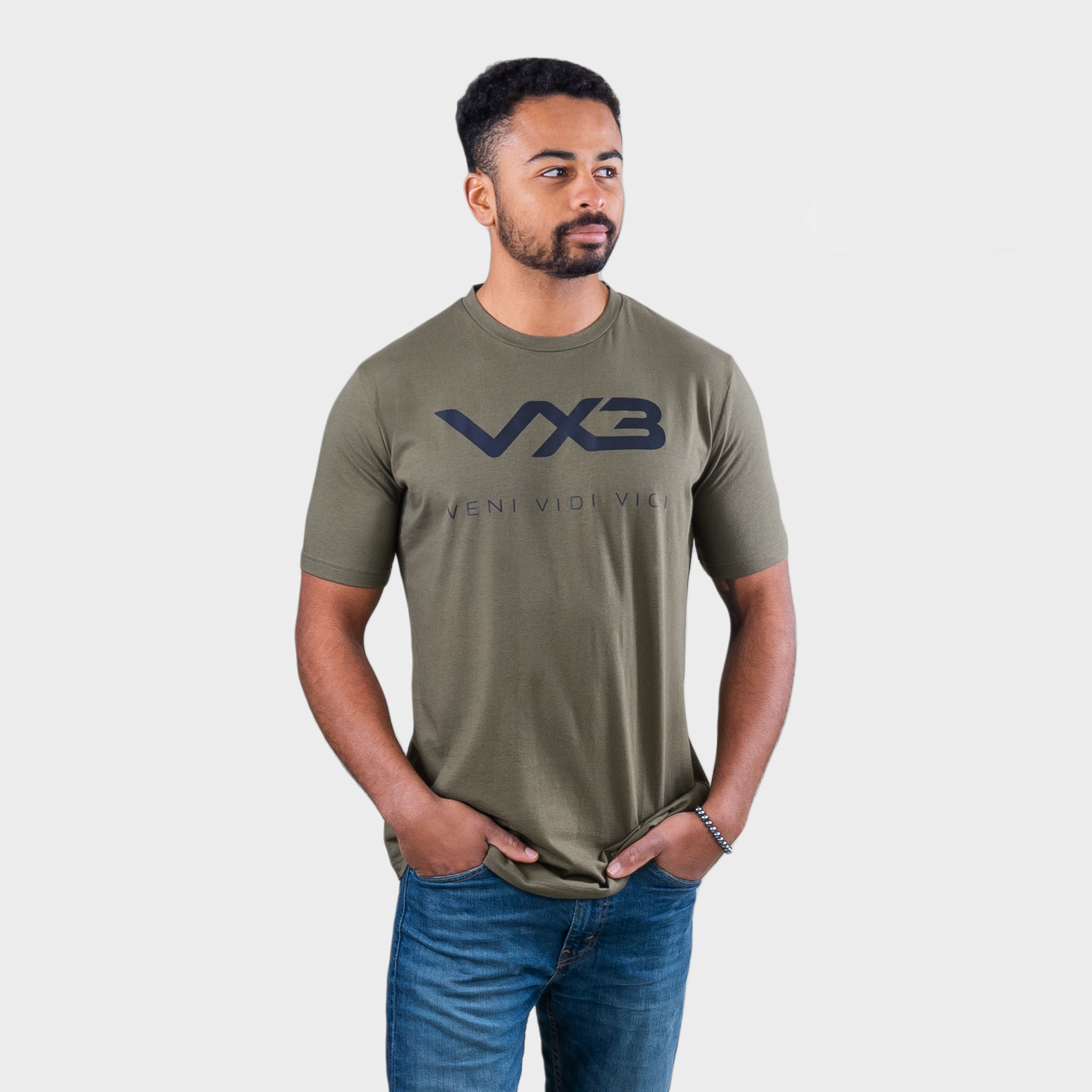 Invicta Tee Olive/Black