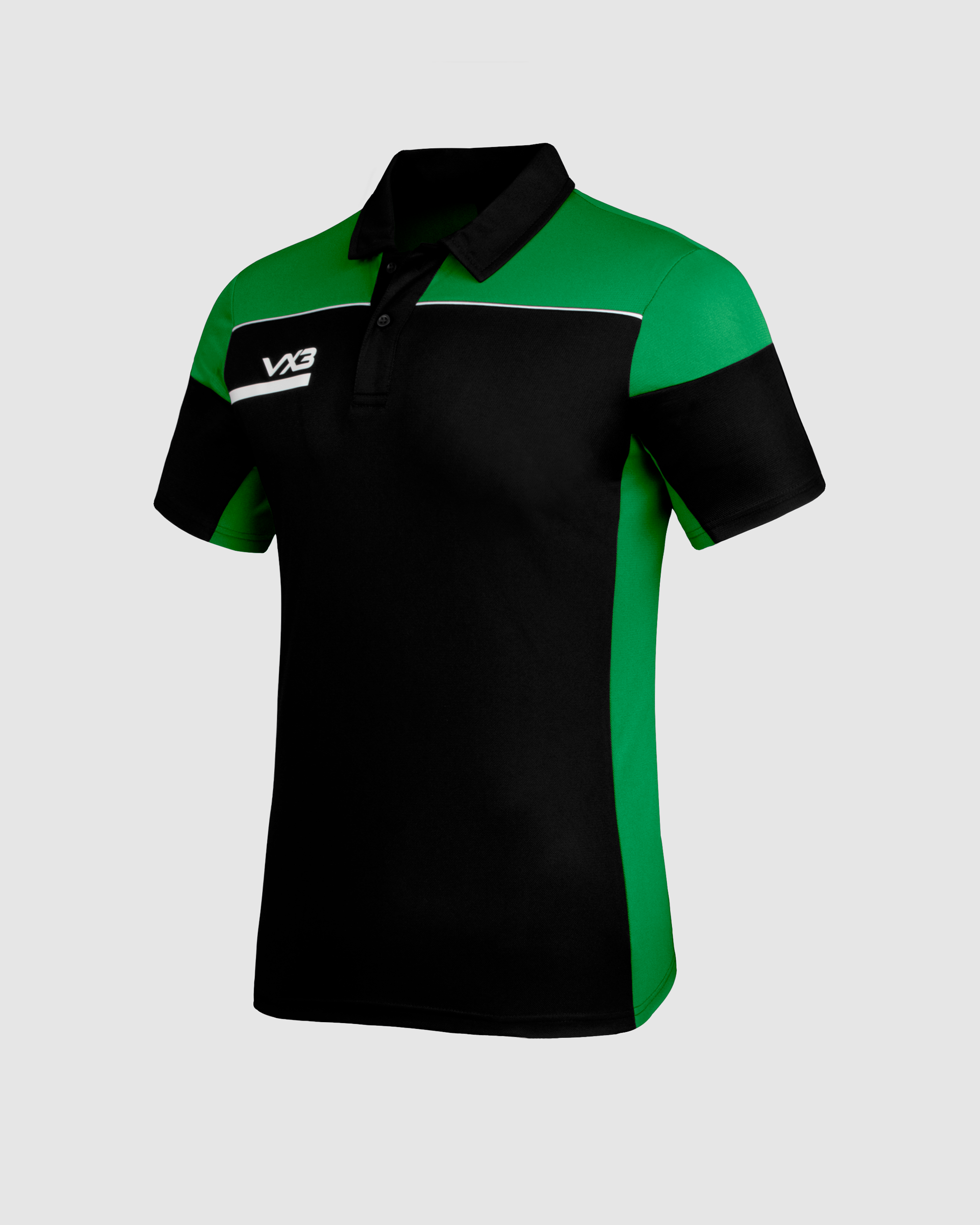 Opus Polo - Black Emerald White