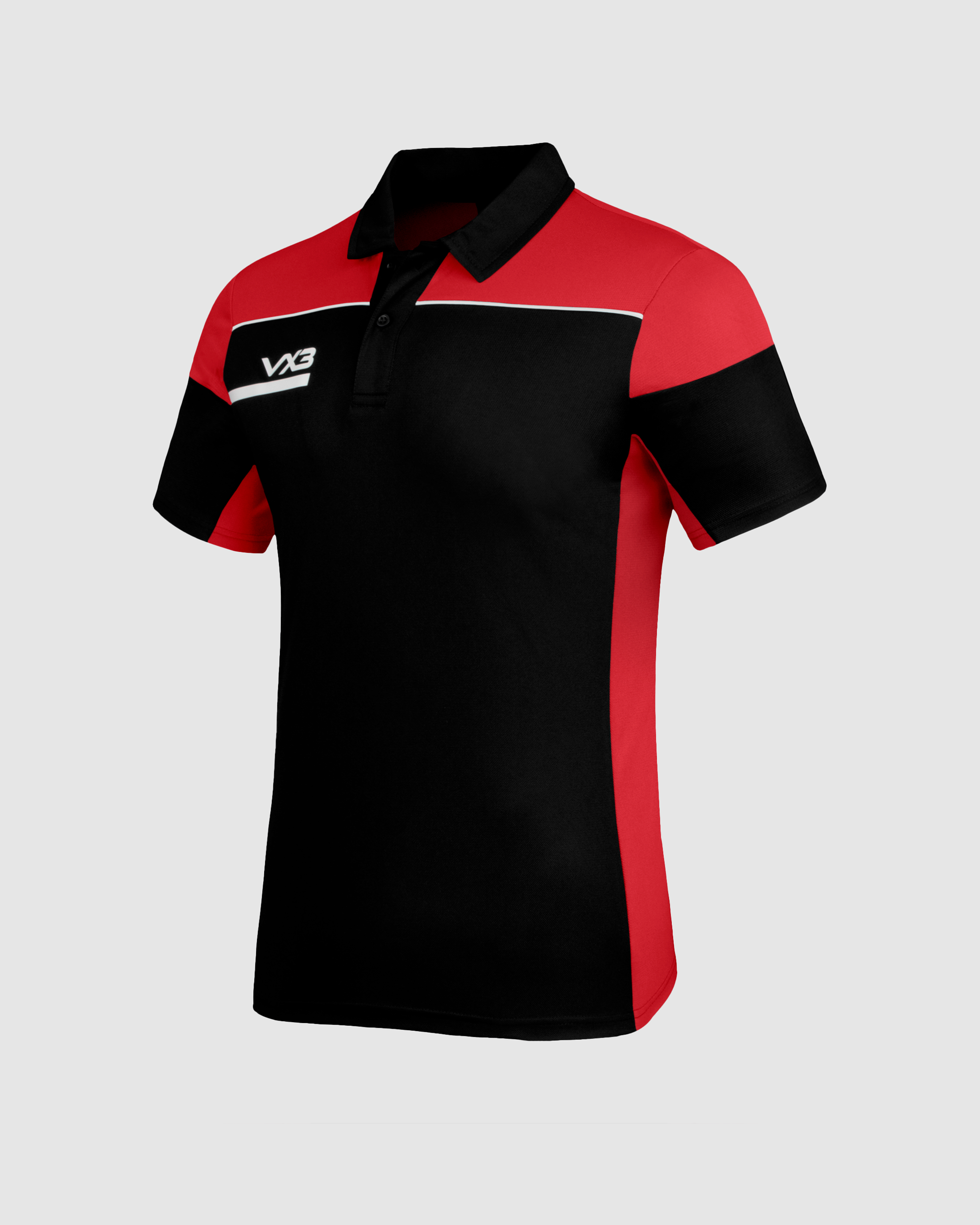 Opus Polo - Black Red White