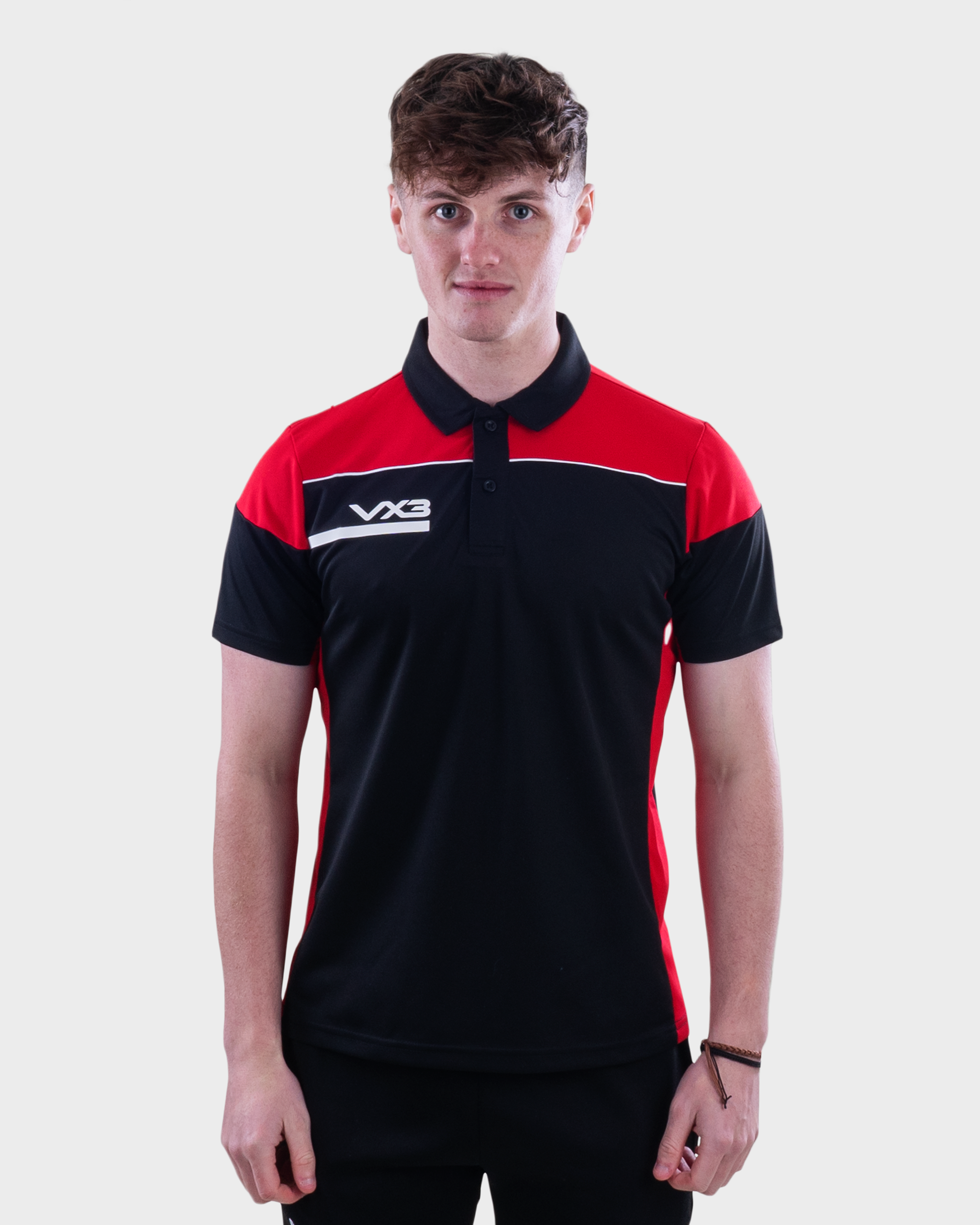 Opus Polo - Black Red White