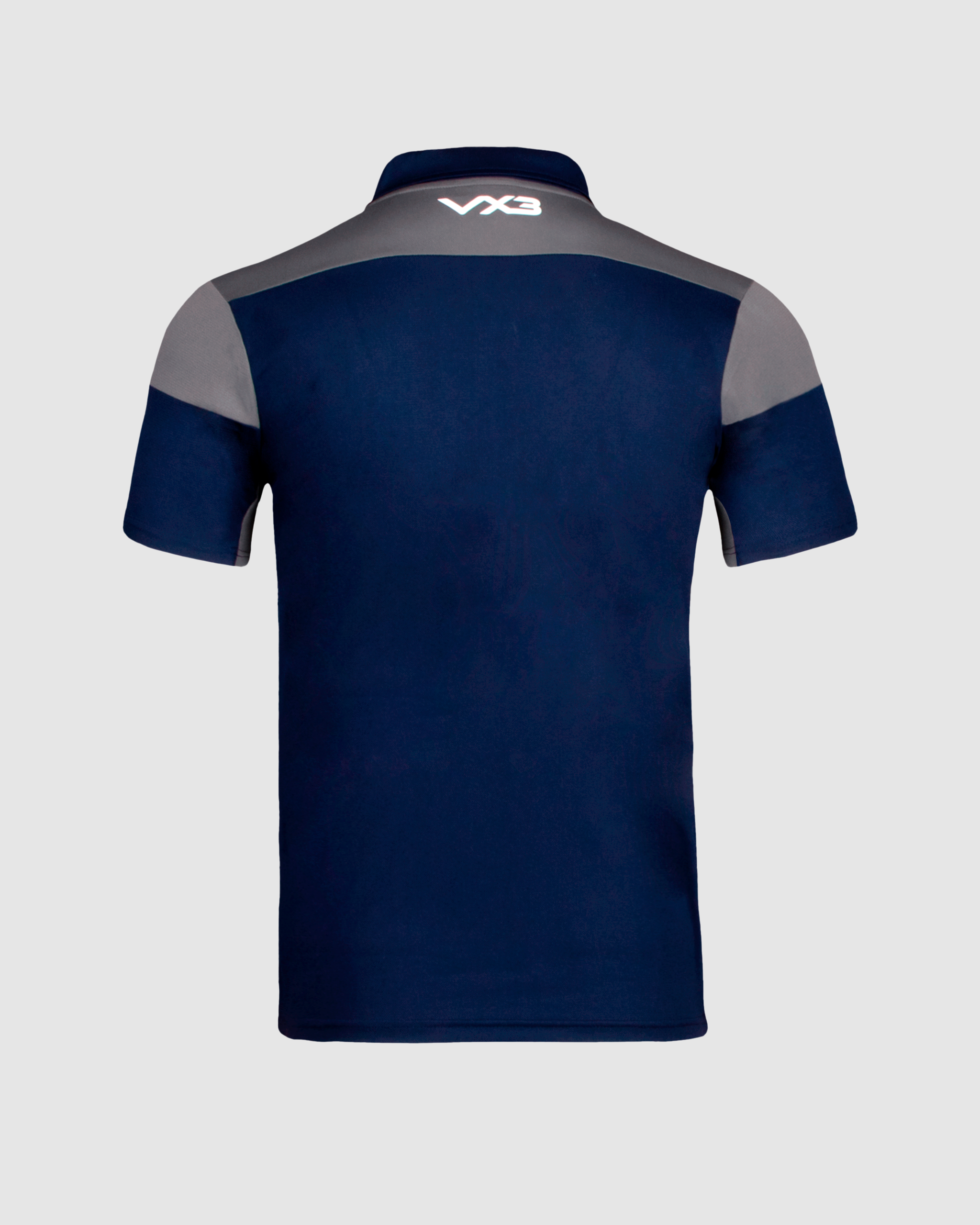 Opus Polo - Navy Grey White