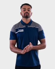 Opus Polo - Navy Grey White