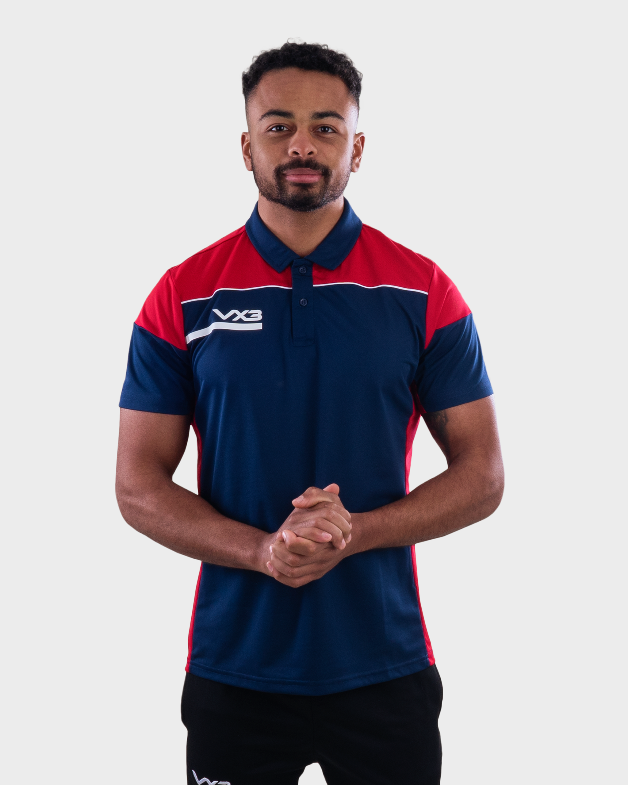 Opus Polo - Navy Red White