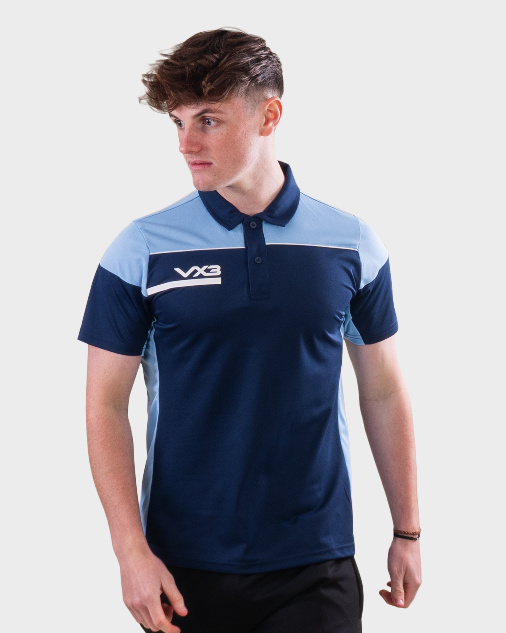 Opus Polo - Navy Sky White