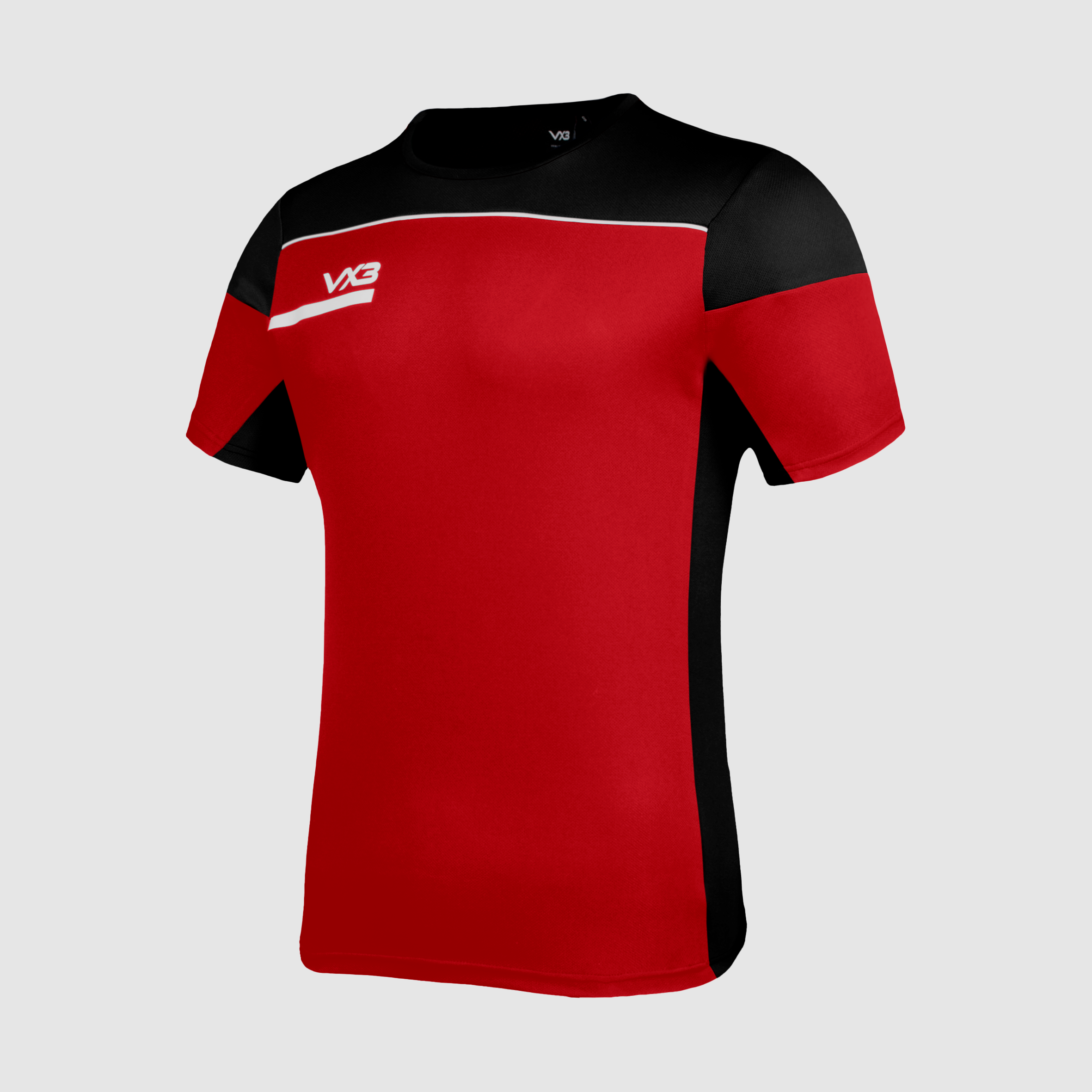 Opus Tee - Red Black White