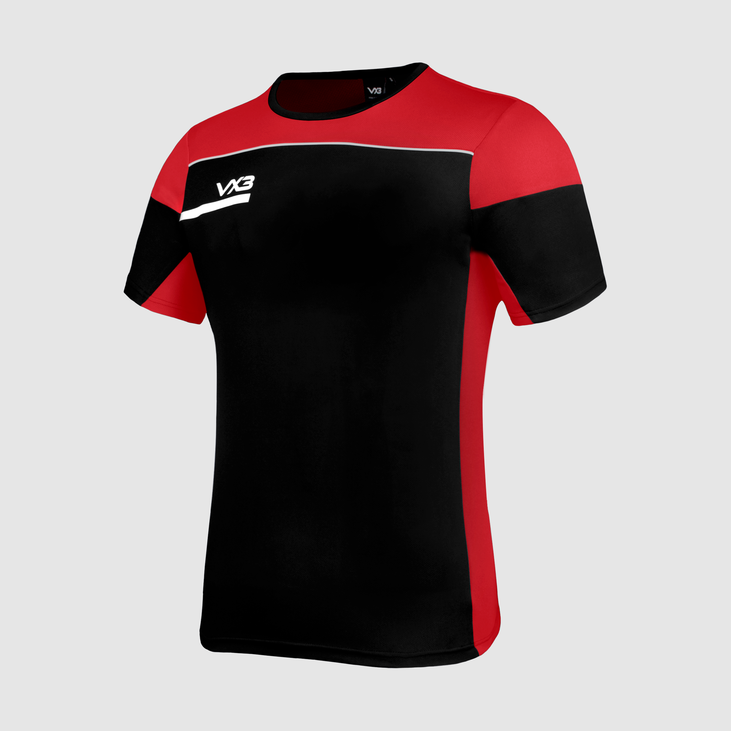 Opus Tee Youth - Black Red White