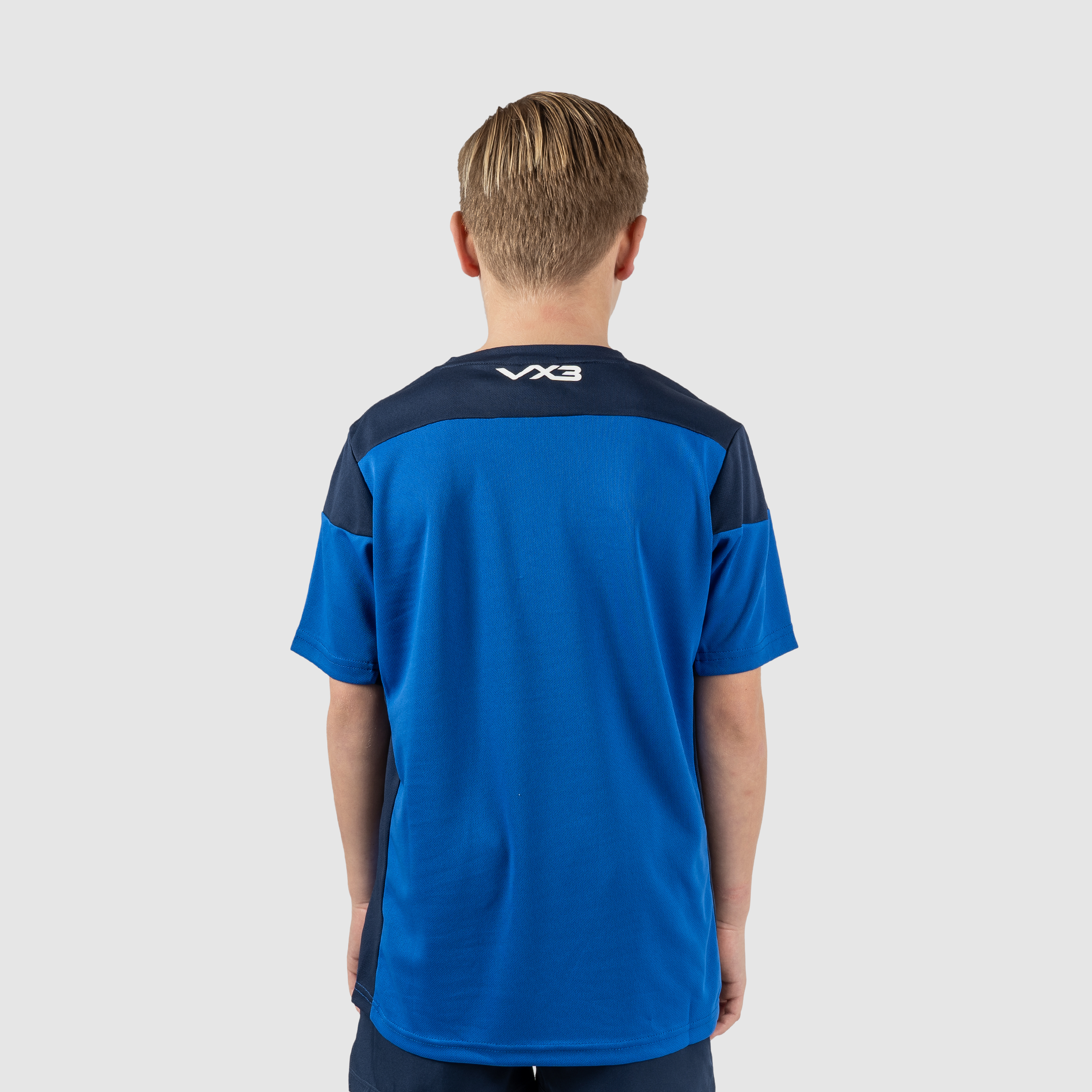 Opus Tee Youth - Royal Navy White
