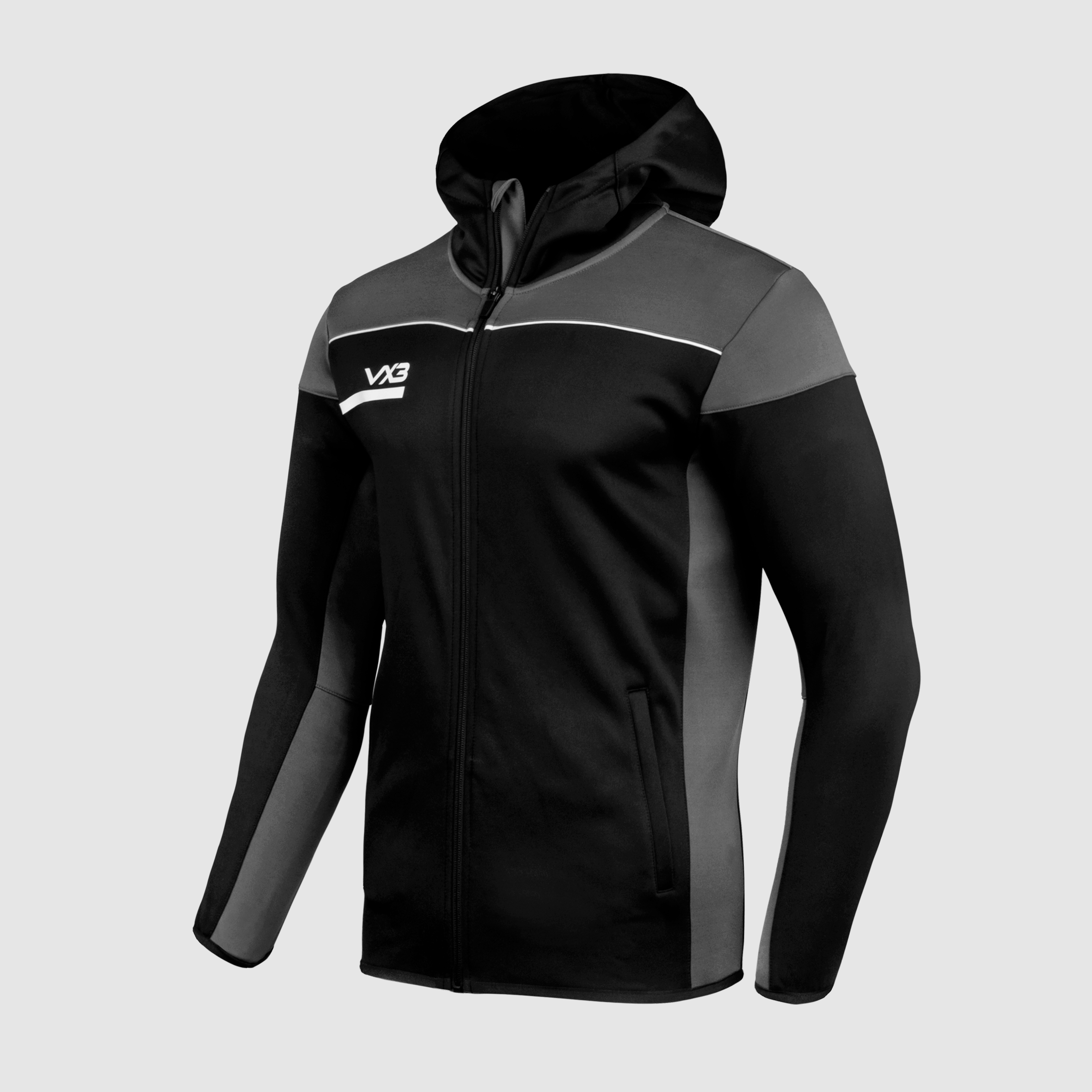 Opus Zoodie Youth - Black Grey White