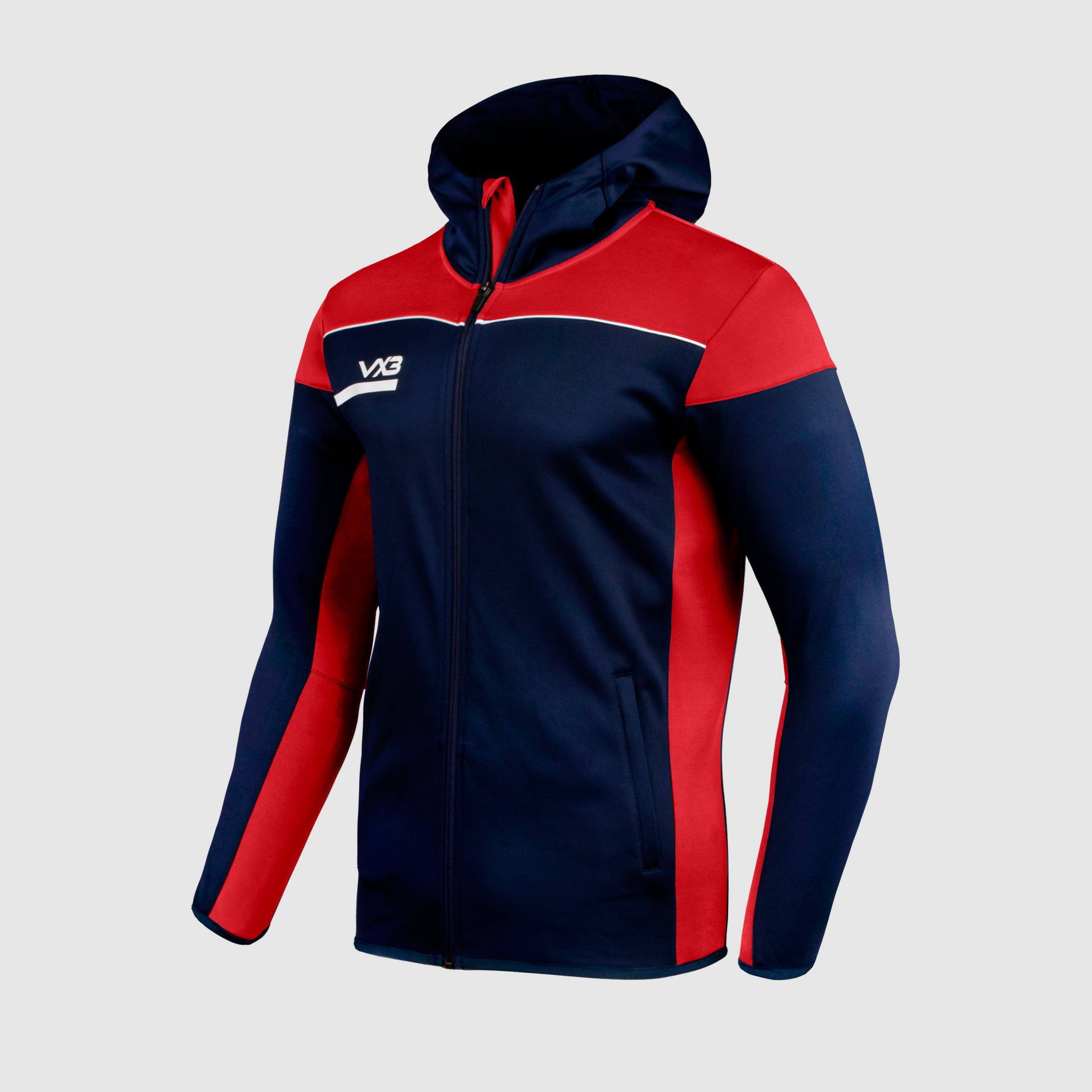 Opus Zoodie Youth - Navy Red White