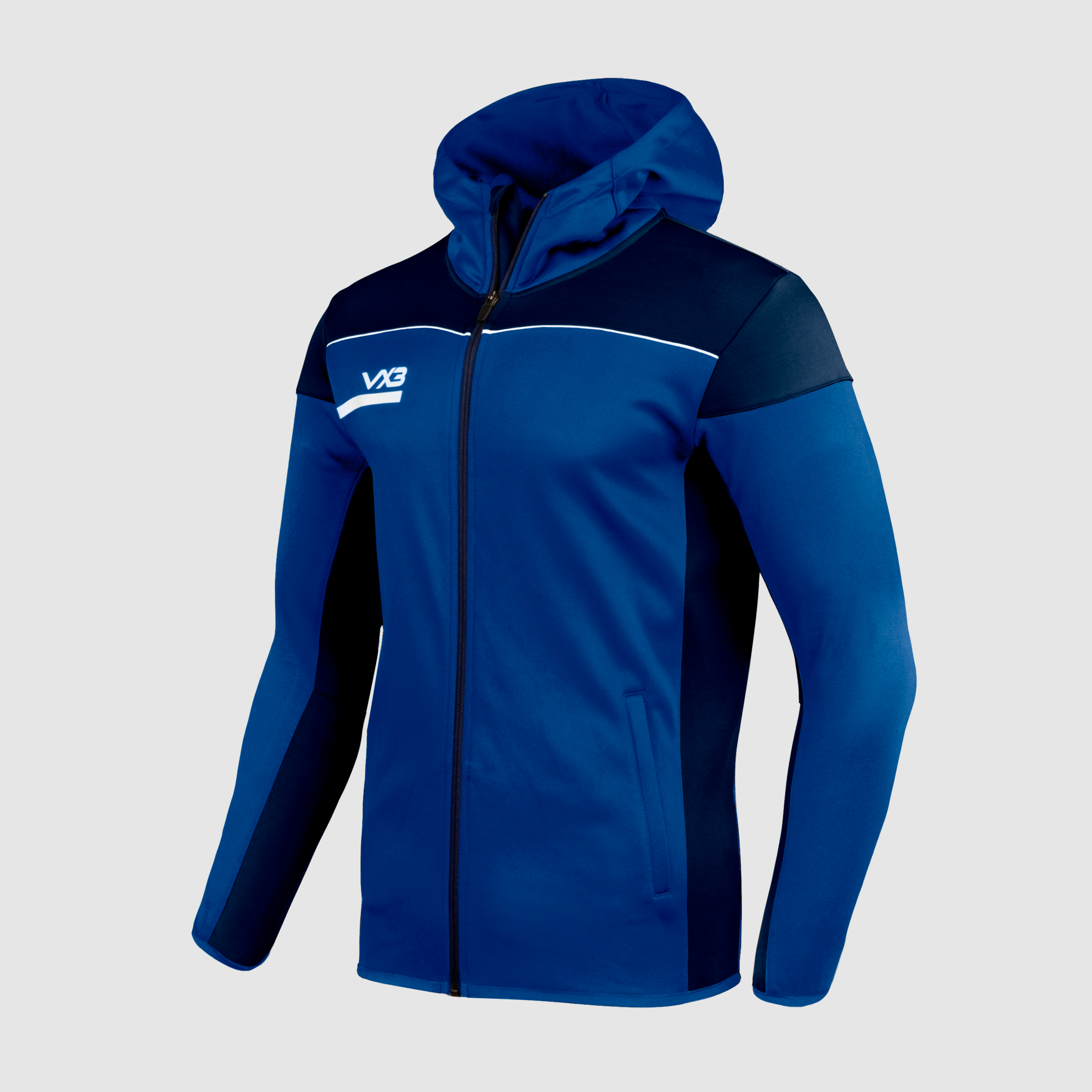 Opus Zoodie Youth - Royal Navy White