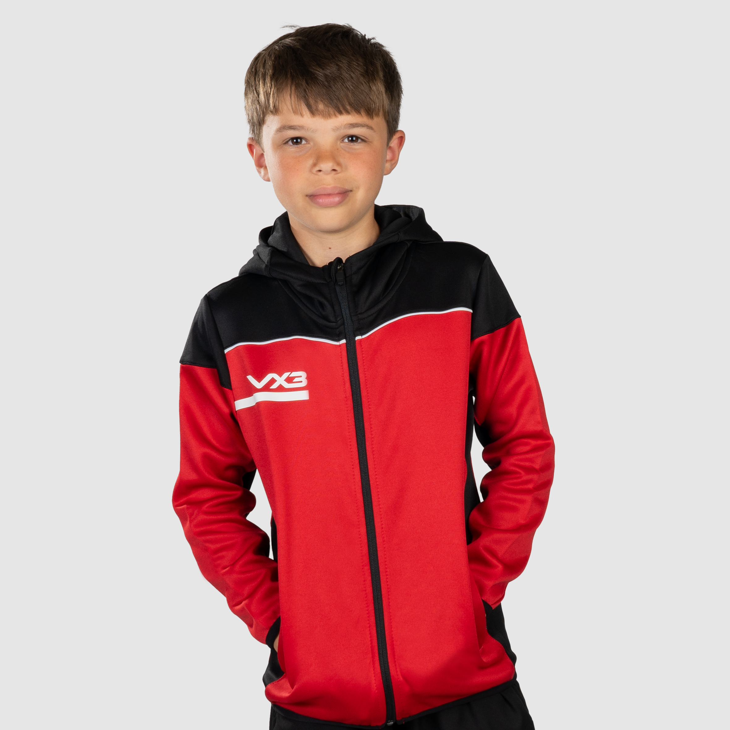 Opus Zoodie Youth - Red Black White