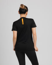 Fortis Ladies Tee Black/Amber