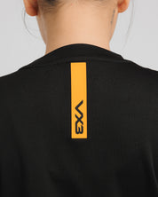 Fortis Ladies Tee Black/Amber