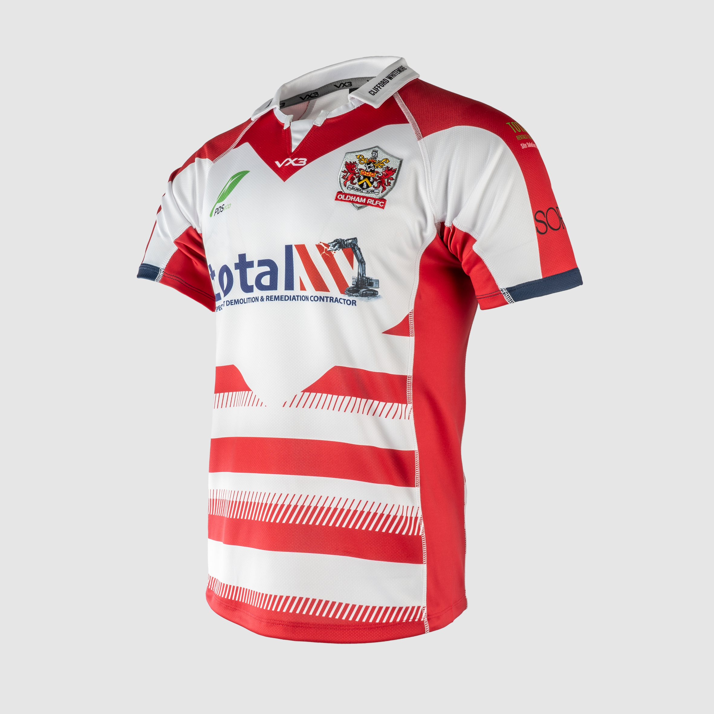Oldham RLFC Home S/S Replica Shirt – VX3