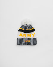 Newport County AFC 24/25 Bobble Hat- Black/White/Amber