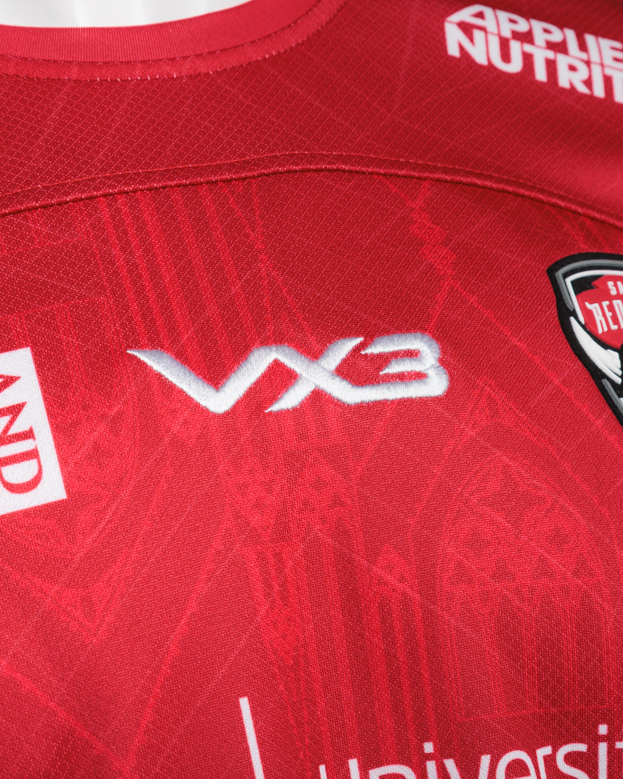 Salford Red Devils 2025 Replica Home Playing Shirt LADIES
