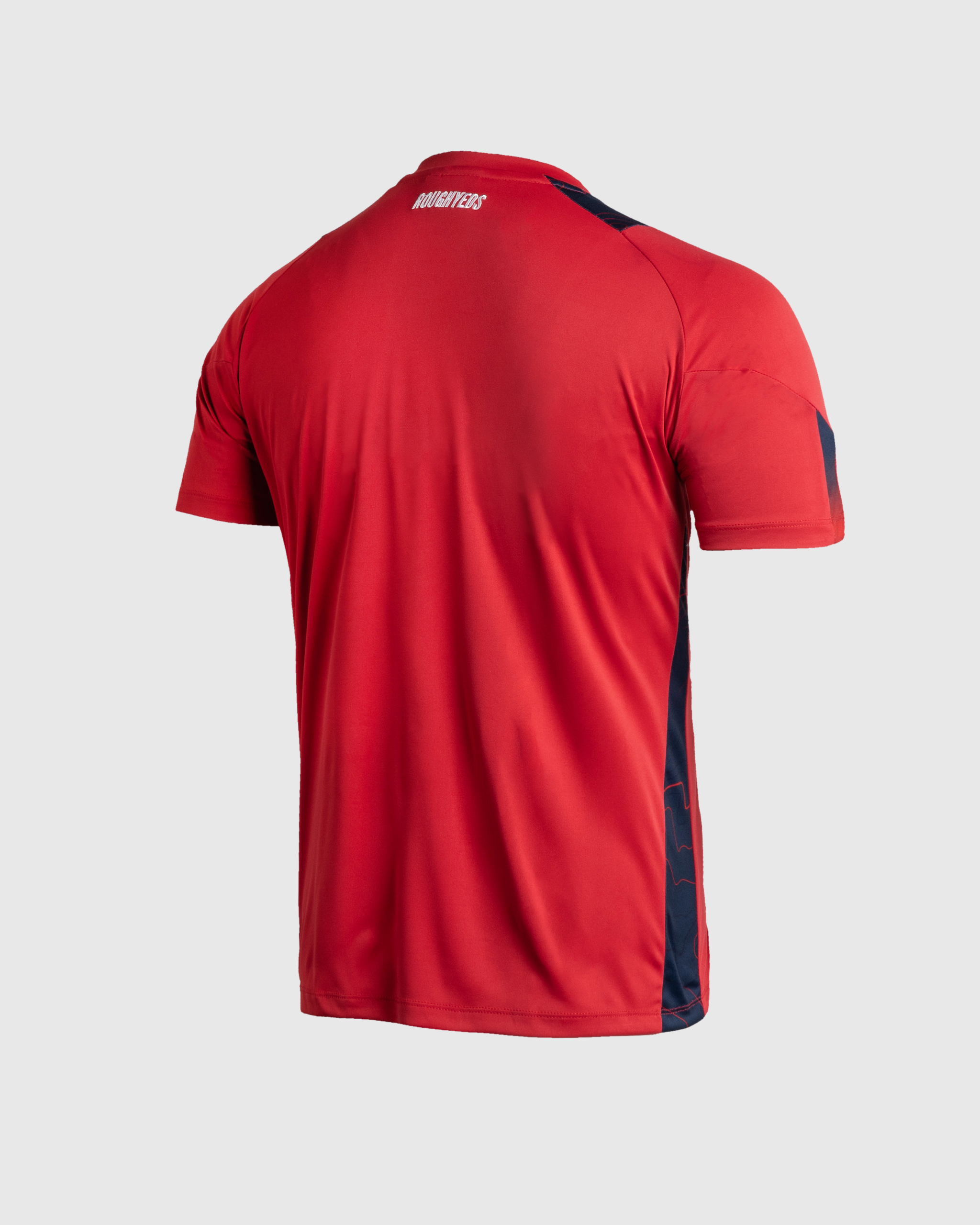 Oldham RLFC 2025 Quadrigo Training Tee Red/Navy