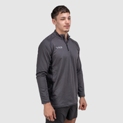 Velocity Quarter Zip Sweat -  Pewter