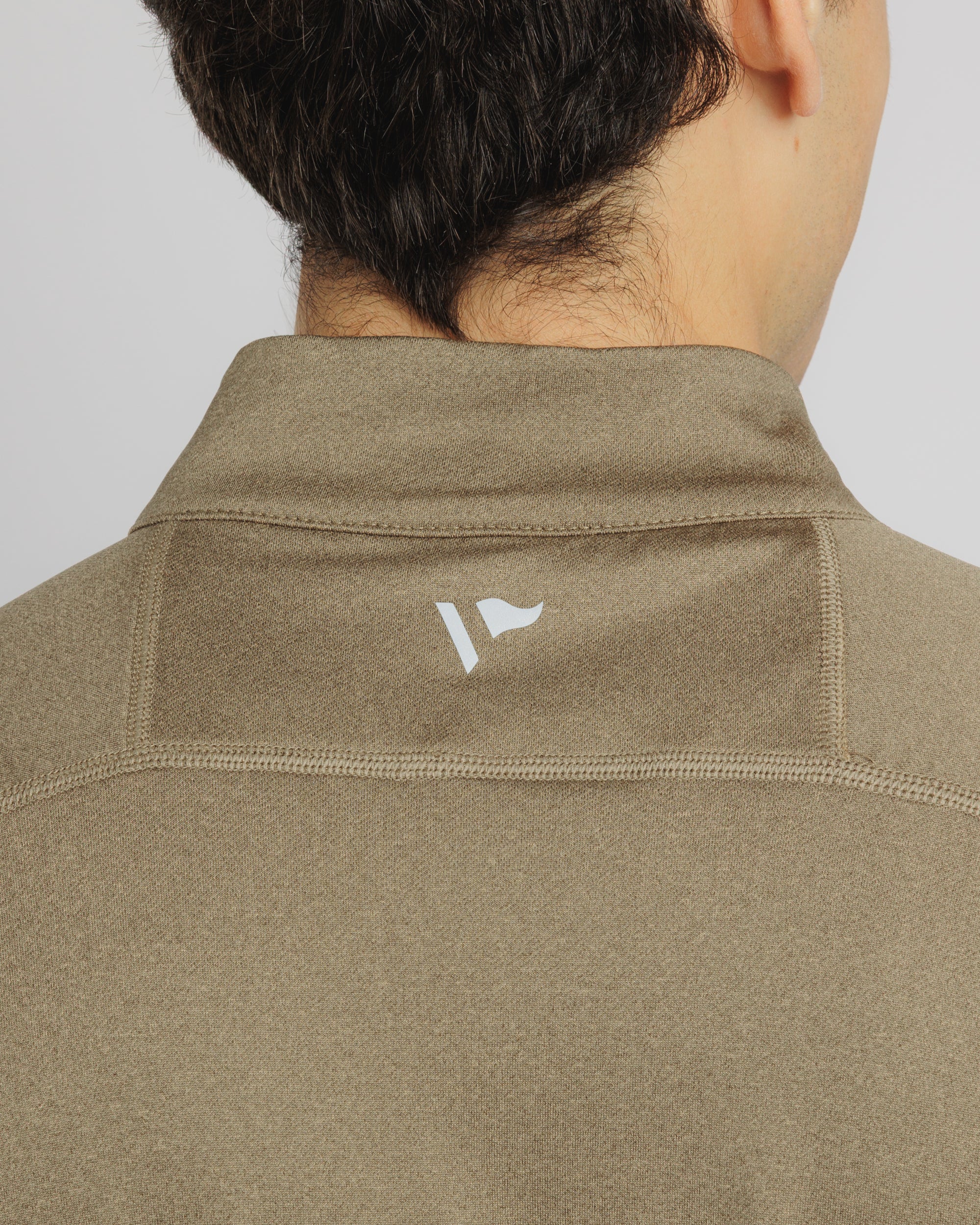 Velocity Quarter Zip Sweat - Woodland