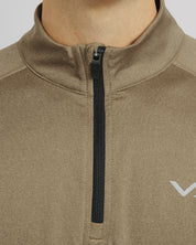 Velocity Quarter Zip Sweat - Woodland