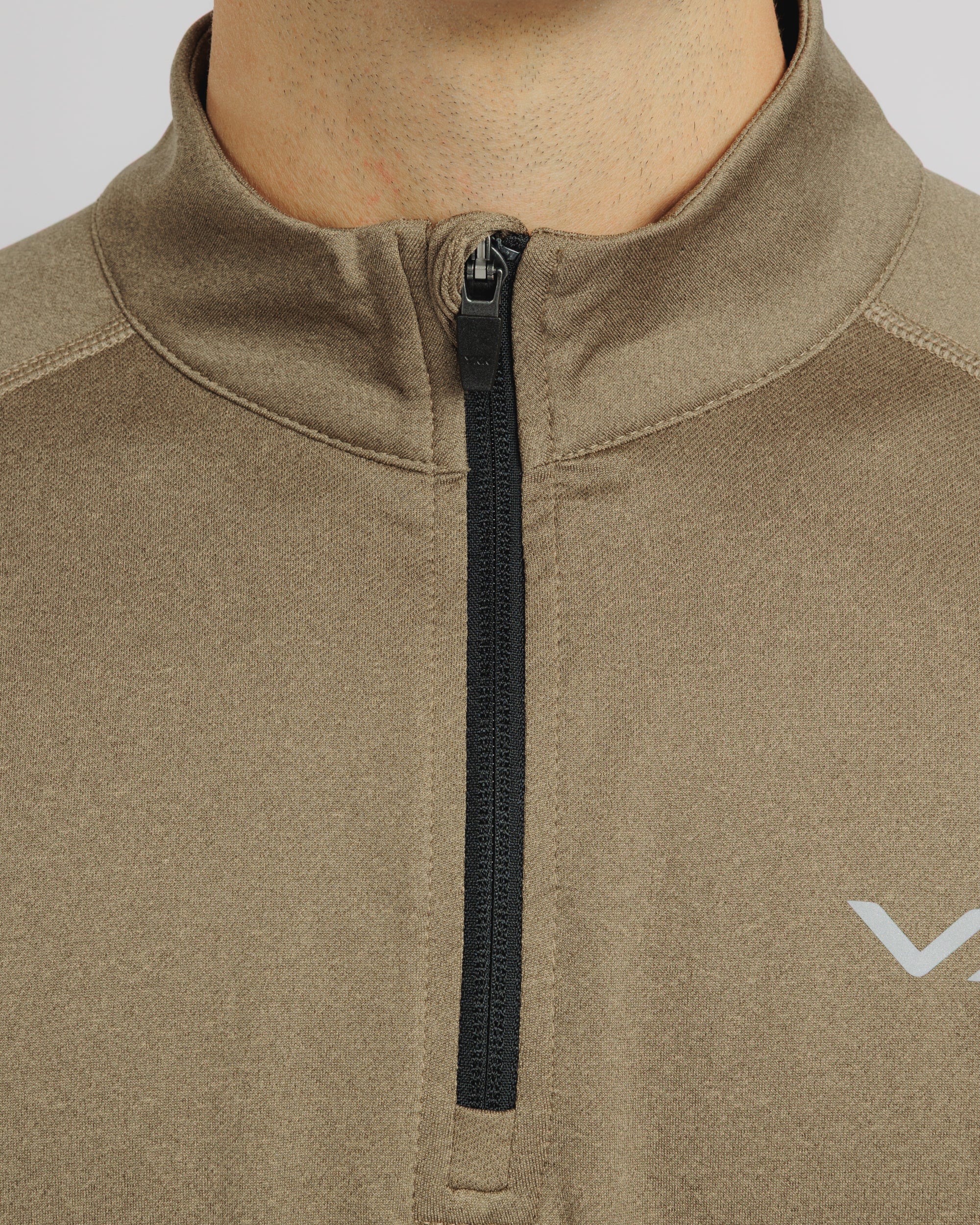 Velocity Quarter Zip Sweat - Woodland