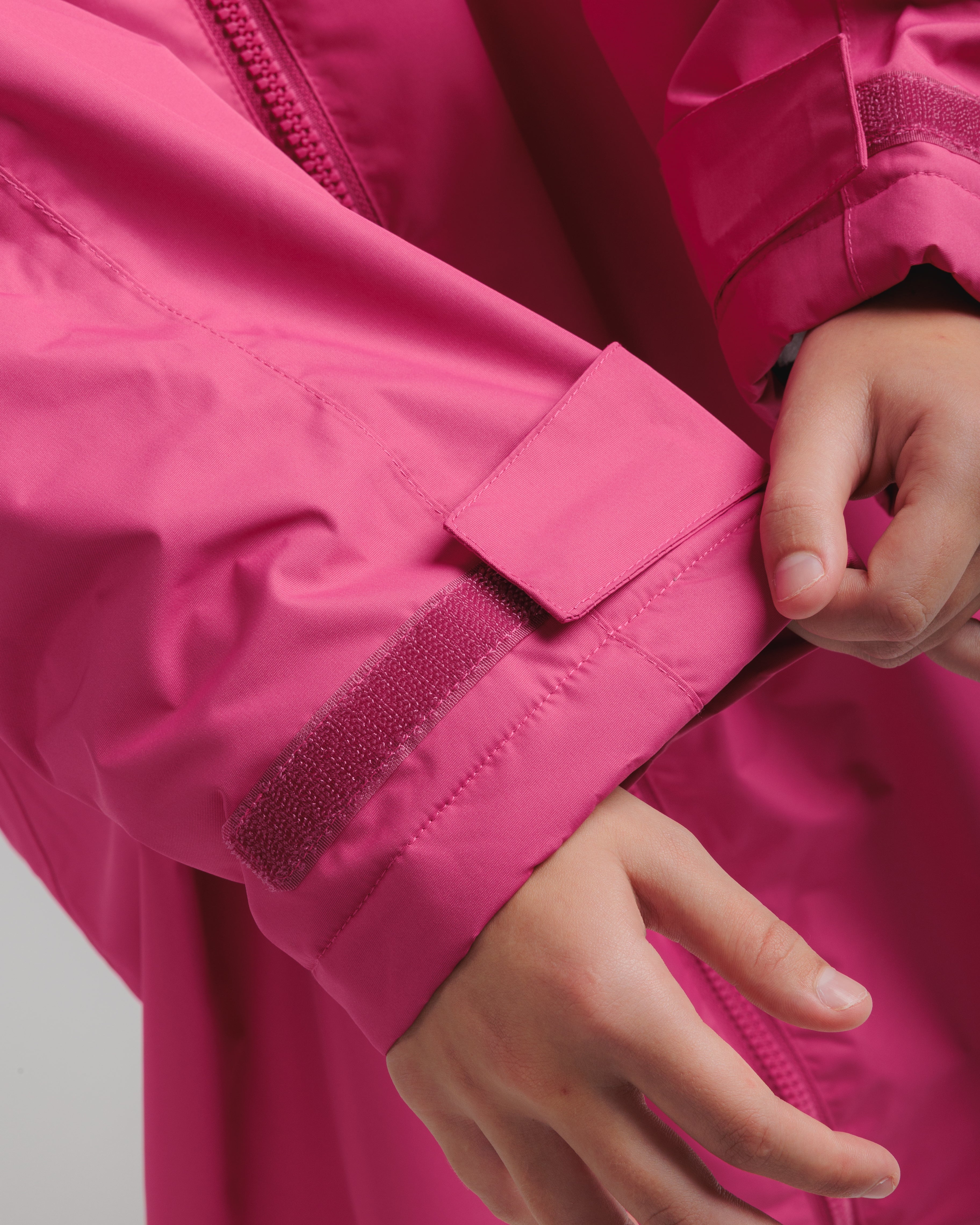 Velit Sports Robe Wild Berry/Dove Grey Kids