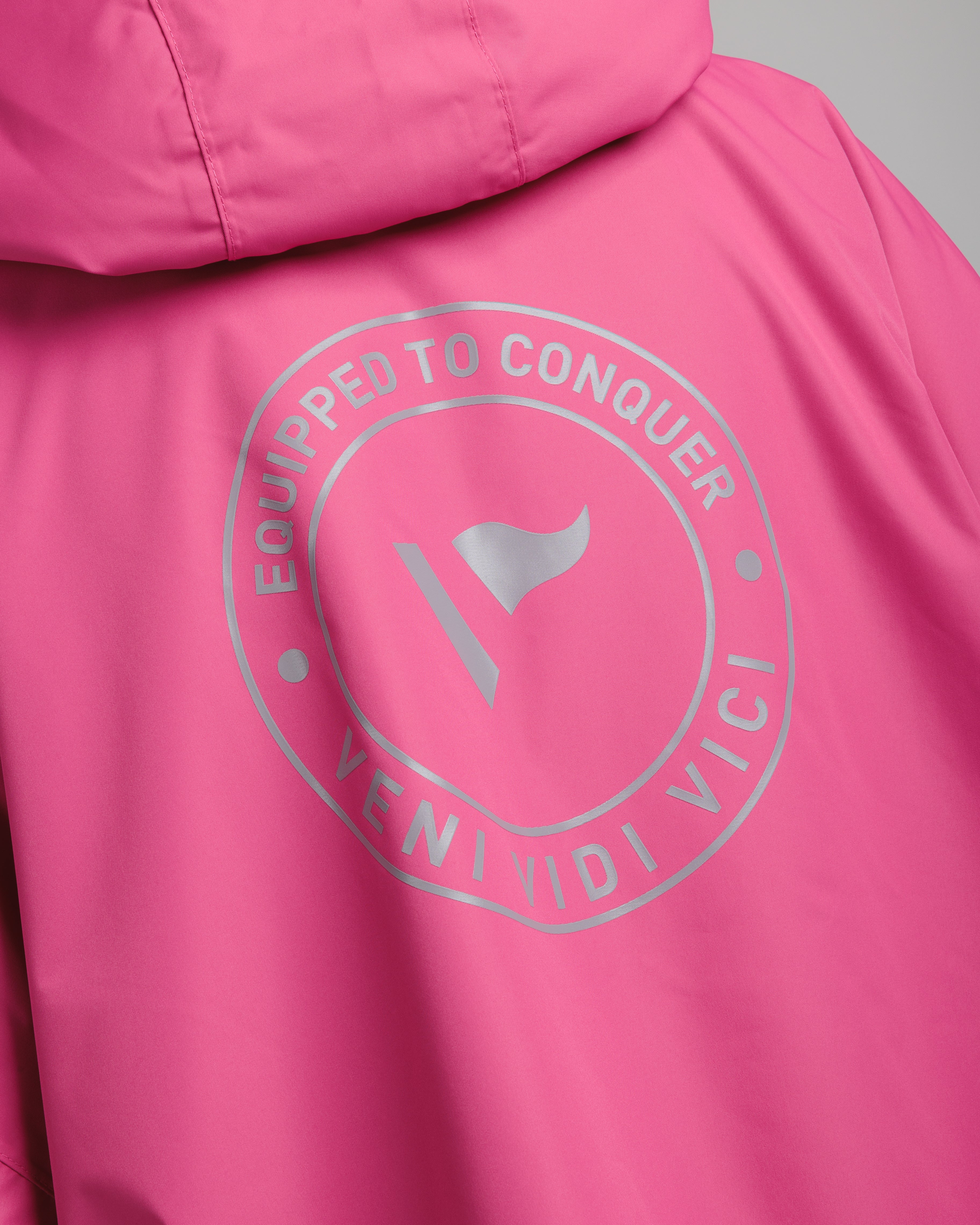 Velit Sports Robe Wild Berry/Dove Grey Kids