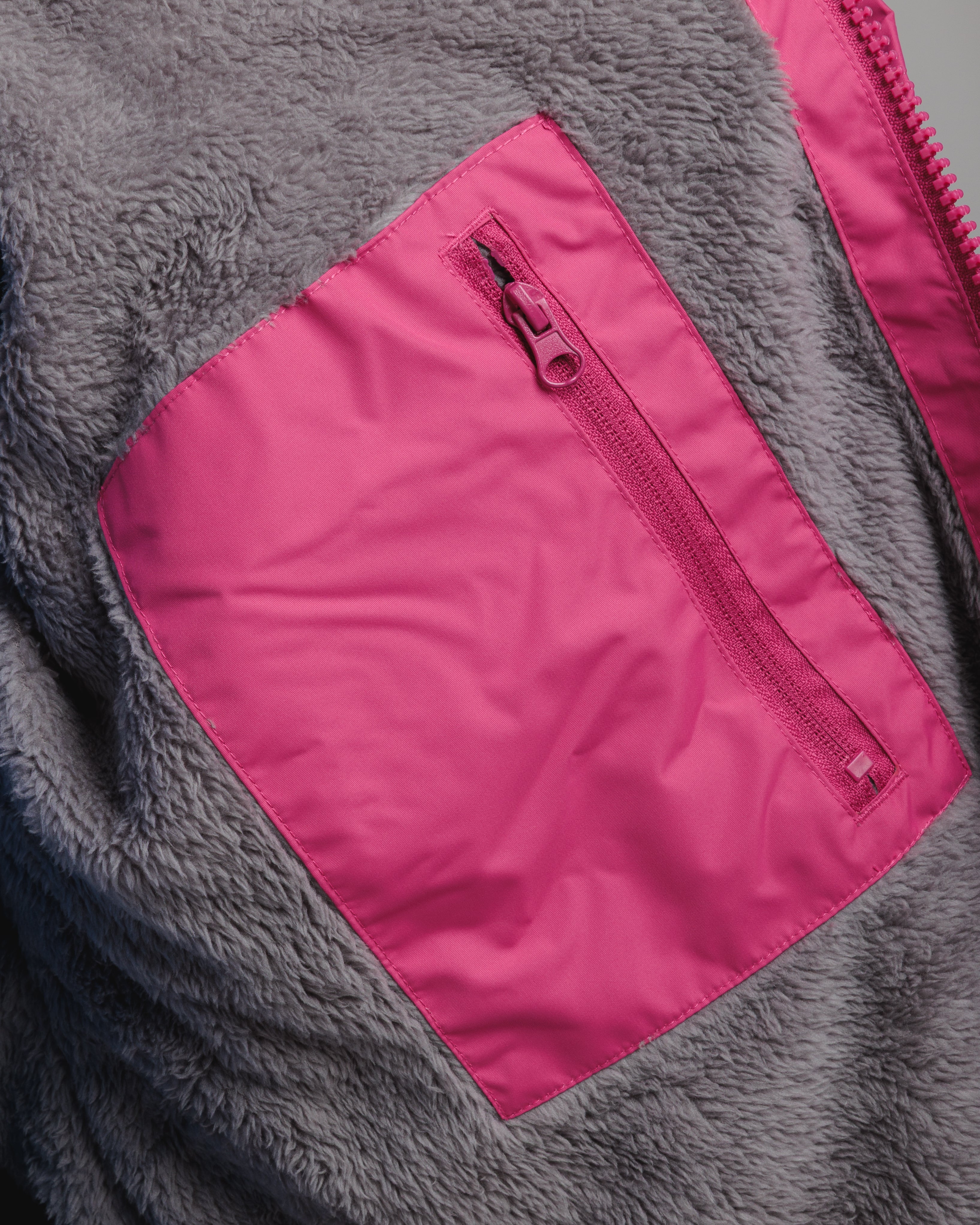 Velit Sports Robe Wild Berry/Dove Grey Kids