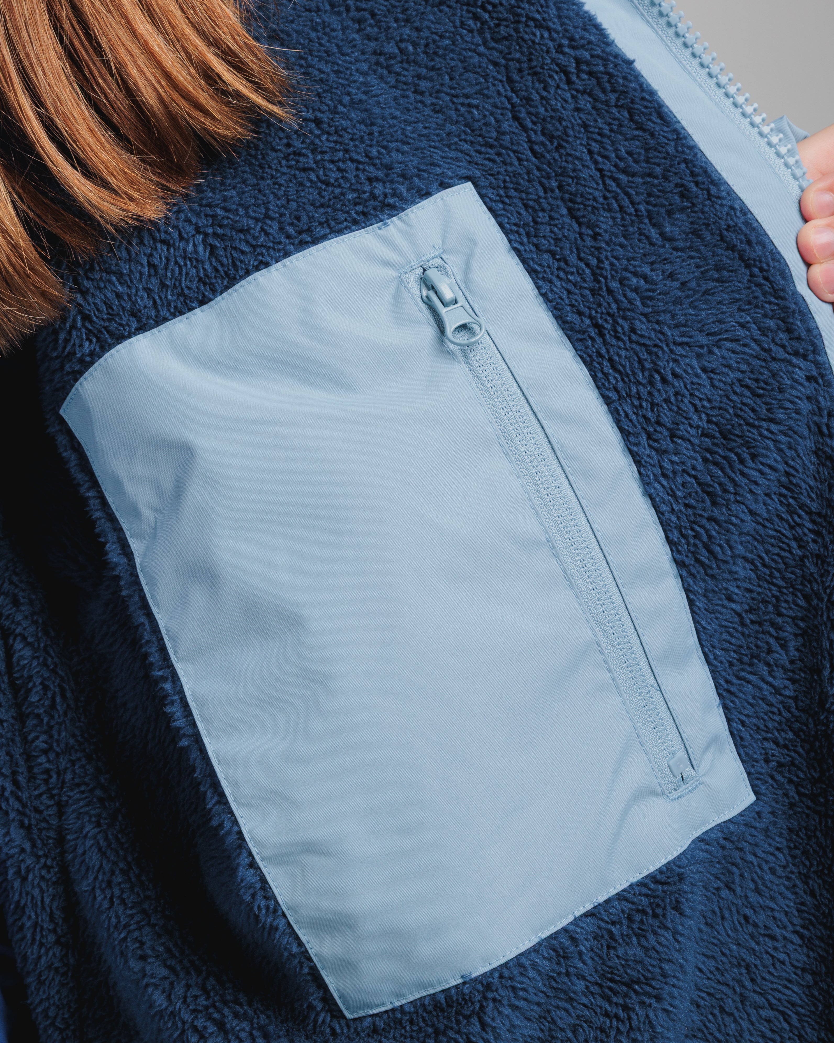 Velit Sports Robe Airforce Blue/Dark Denim Kids