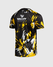 Dragons RFC 25/26 Warm Up Tee Black/Amber/White